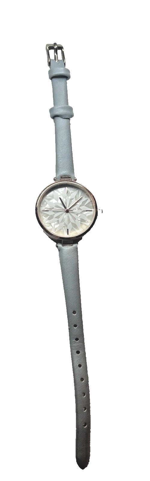 Charming Charlie Women’s 9.5” Rose Gold Watch Gray Band New Battery