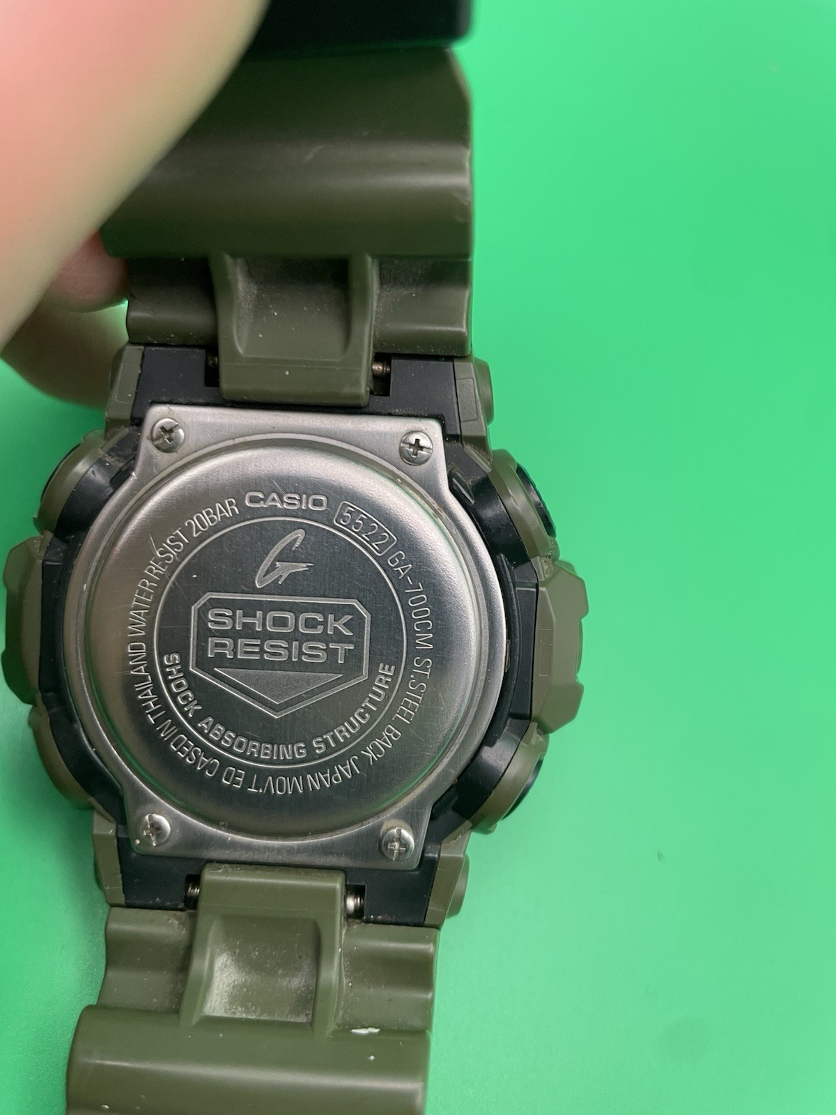 Casio G-SHOCK GA-700 Men’s Camo Analog-Digital Quartz 200m Shock Resist