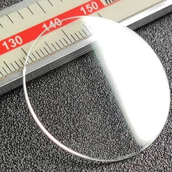 1.0/1.5/2.0/2.5/3.5mm Thick Plane Mineral Glass Watch Crystal Diameter 14-60mm