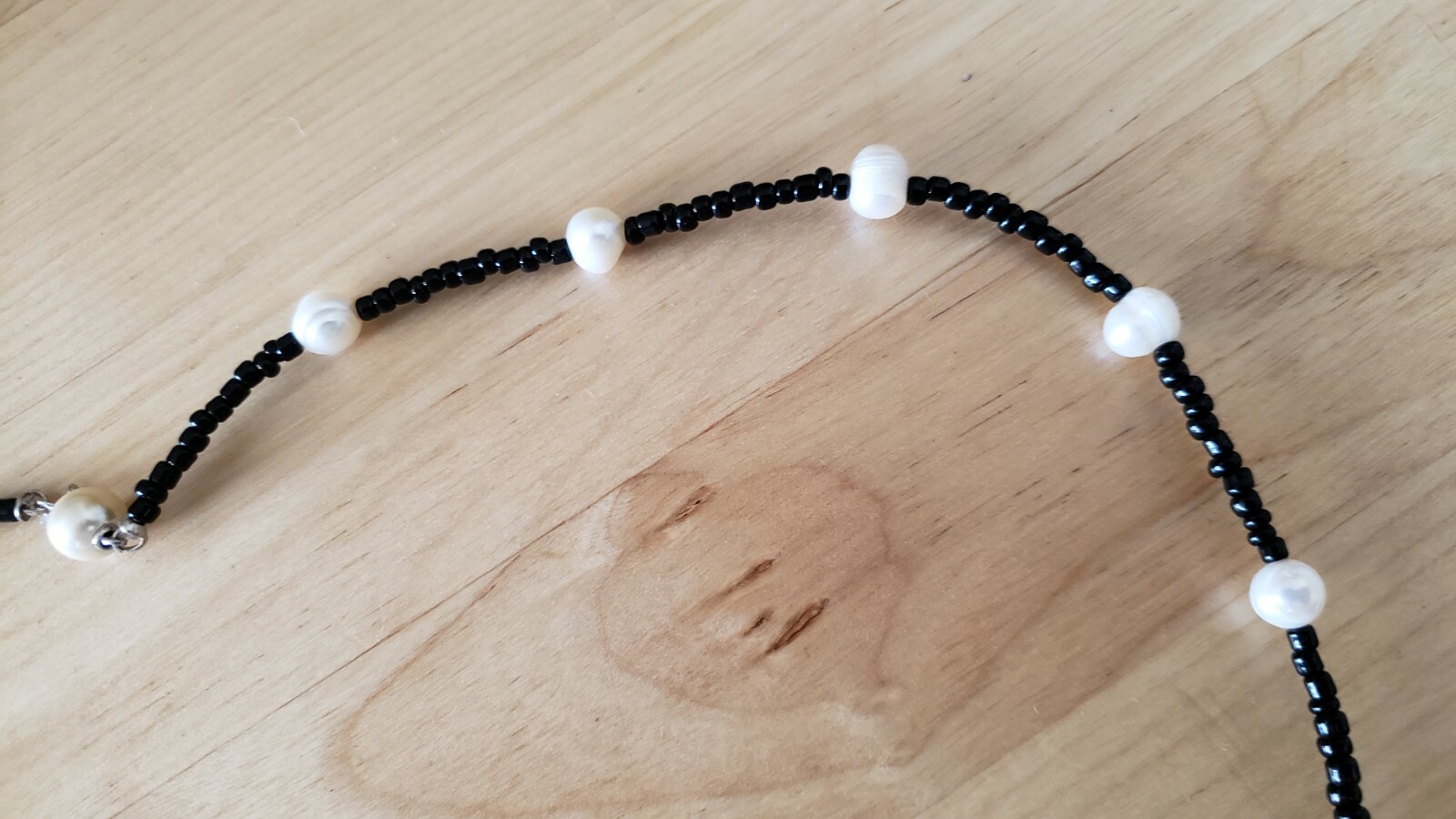 Genuine PEARL Necklace , 19″ , HAND CRAFTED in USA