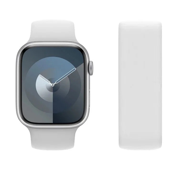 Silicone Solo Loop Band Strap Hot For Apple Watch Series 6 7 8 9 10 42/44/45 mm