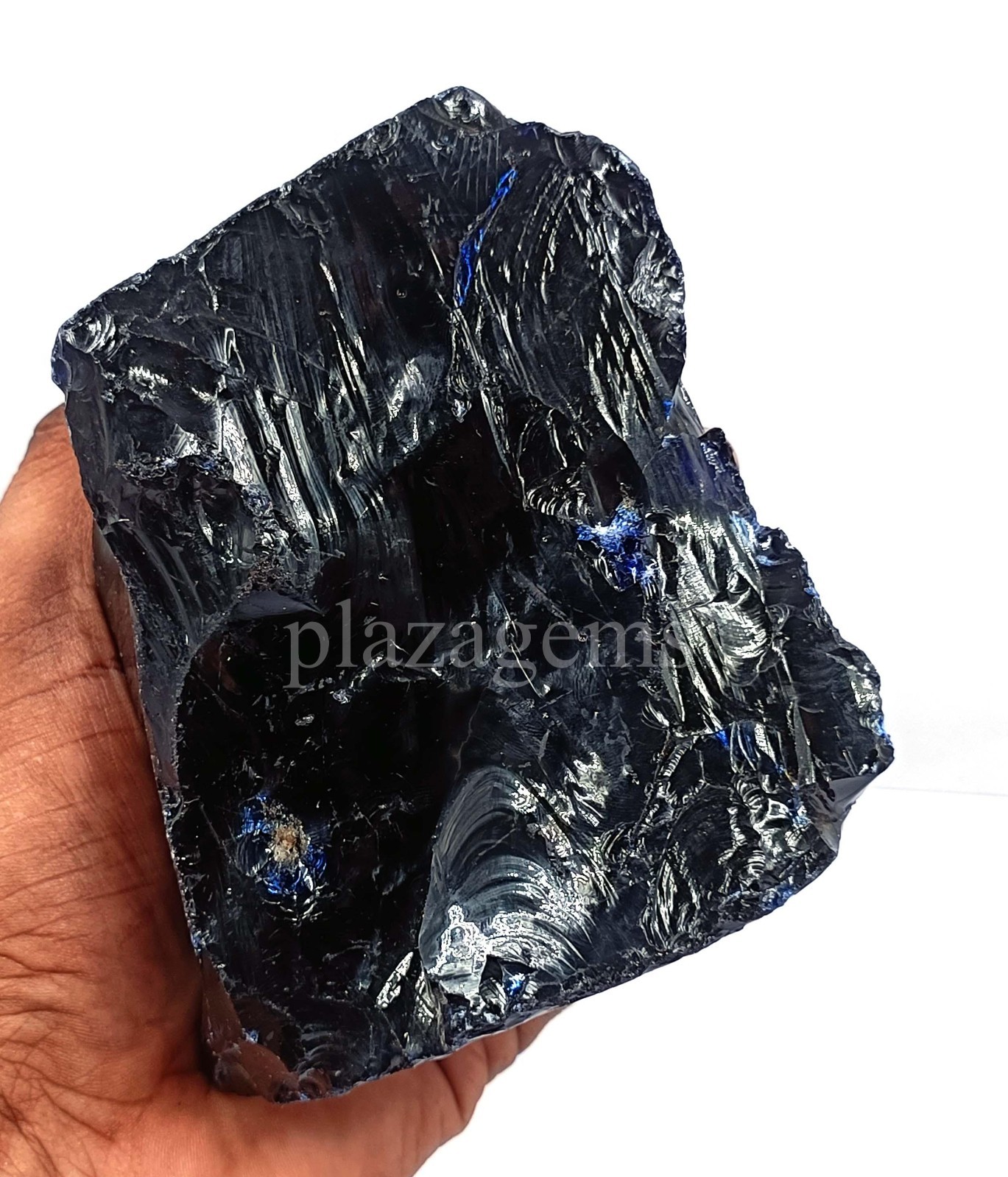 EGL Certified Natural Blue Alexandrite 4616.0 Carat Rough Loose Gemstone 5NST