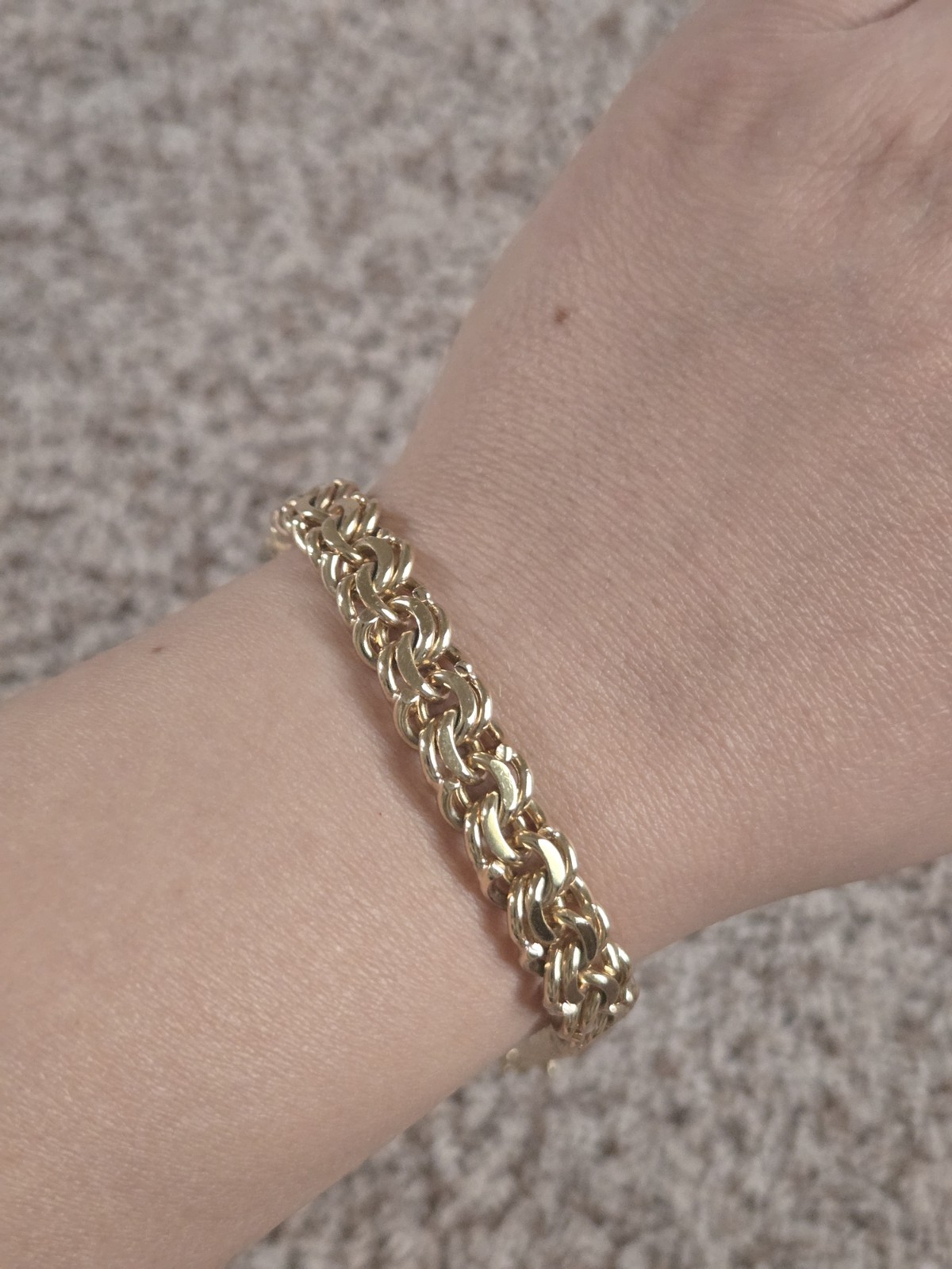 Old School Vintage 14k Bracelet 35 Grams
