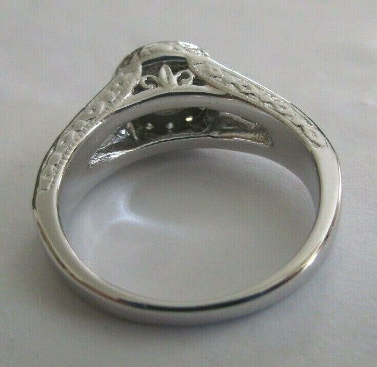 F.D 1.10 Carat 14K Gold Diamond Engagement Ring Center=.40 F-SI2 Value=$6,950