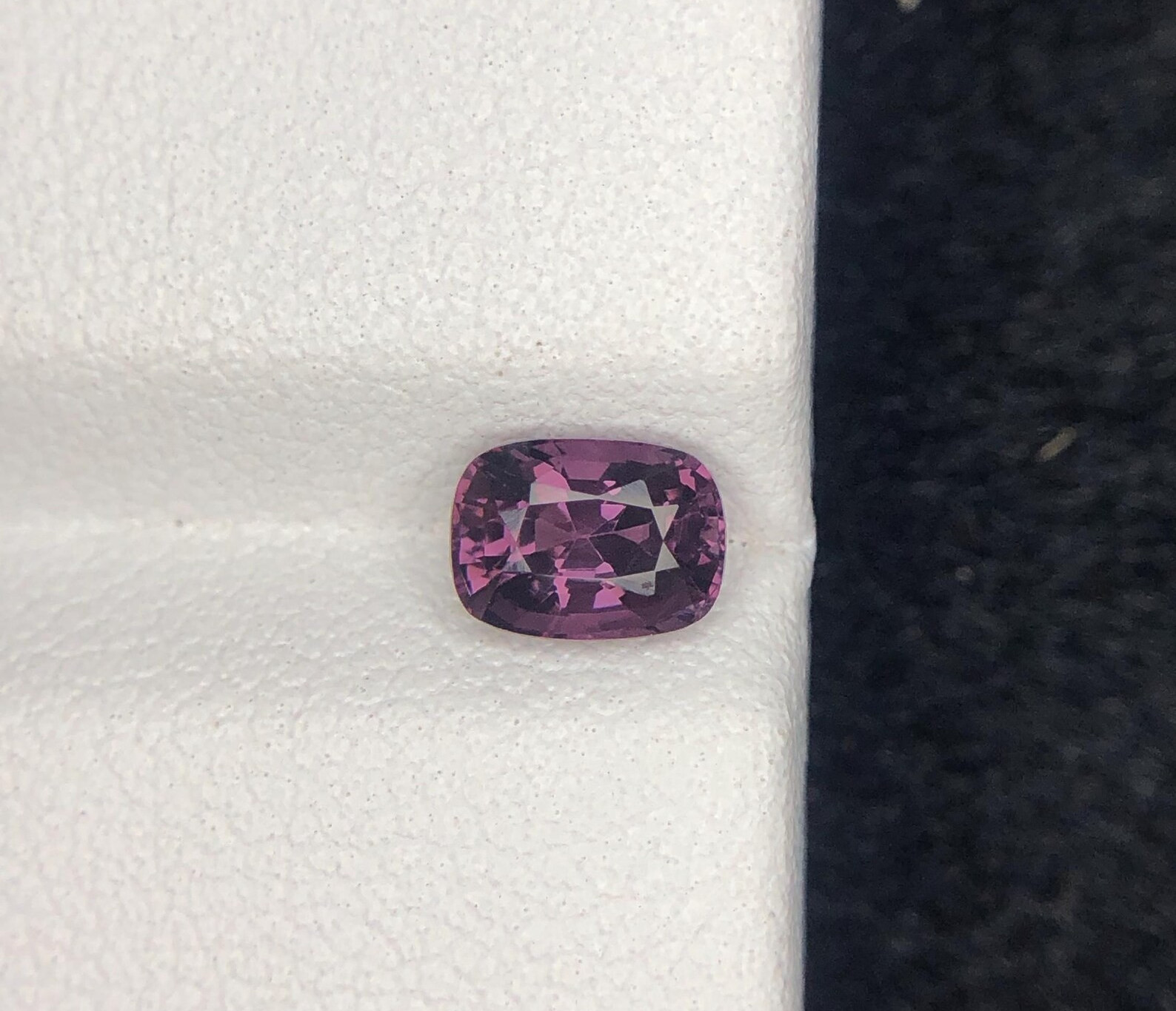 0.945 Carat Natural Purplish Pink Spinel Gemstone From Africa