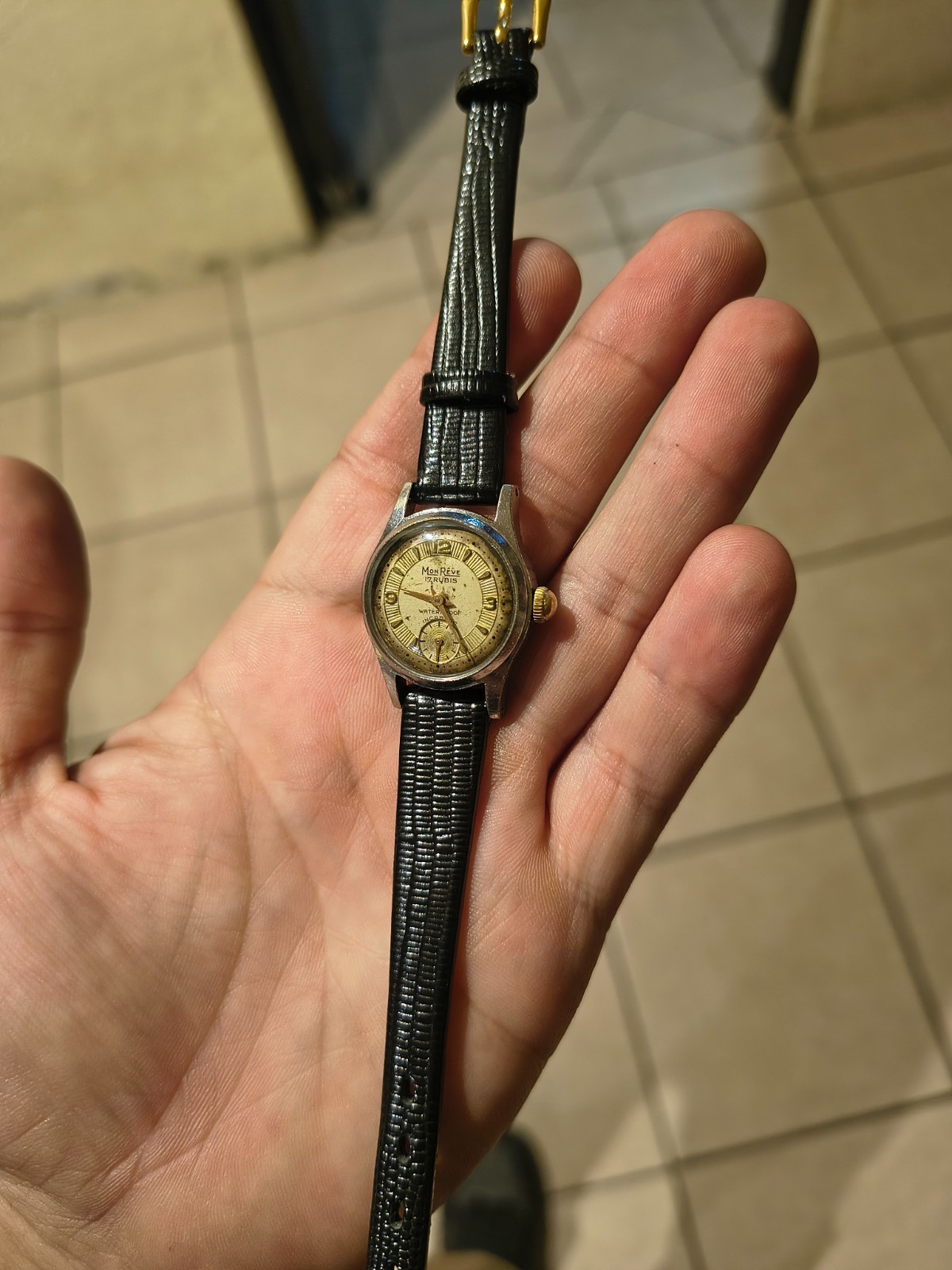 Vintage Mon Rêve 17 Rubis Swiss Made Mechanical Watch – Ref 231 252 – Incabloc