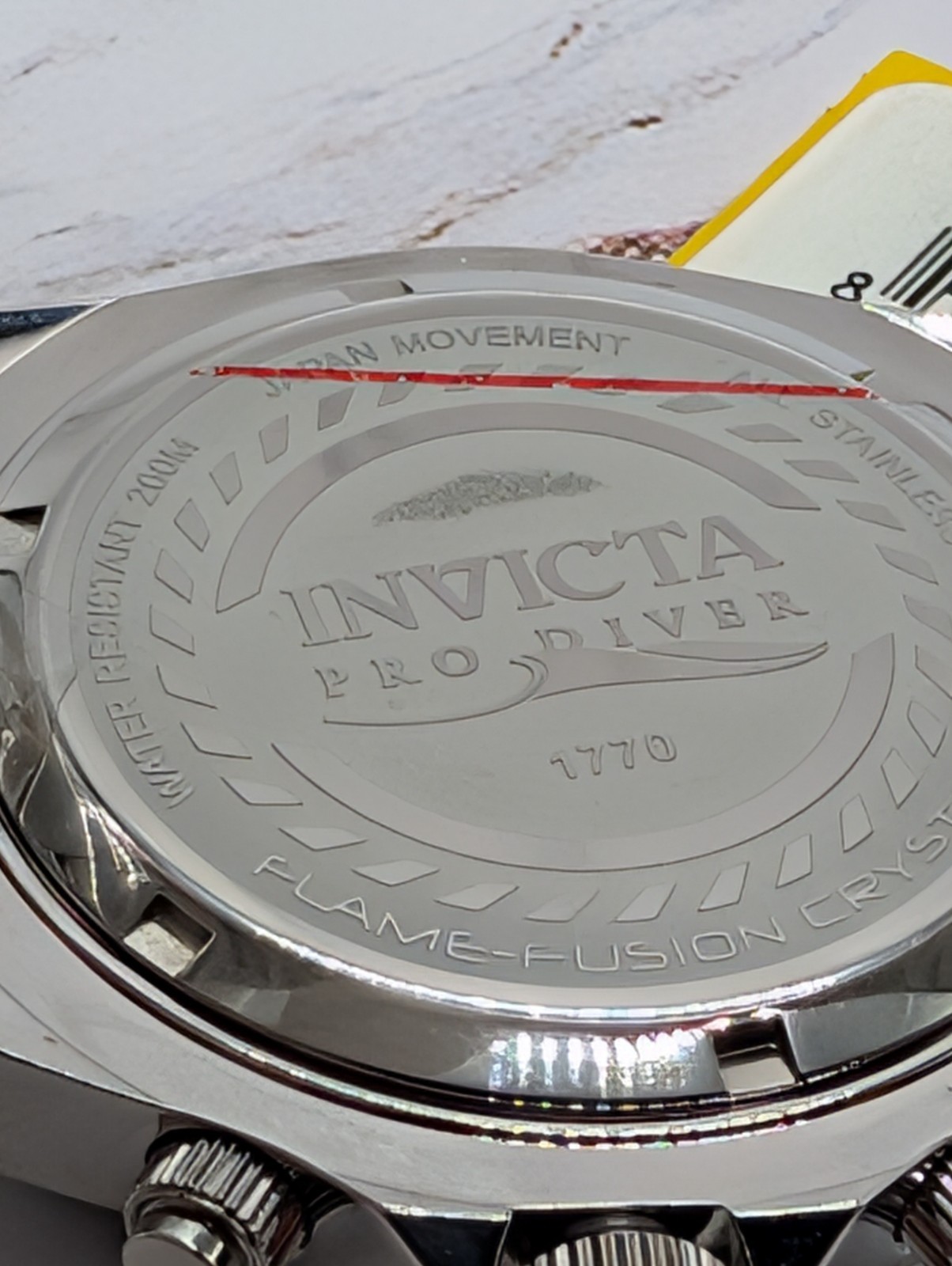 Invicta Pro Diver 1770 Men’s Quartz watch 43mm Red and Black Bezel (Coke)