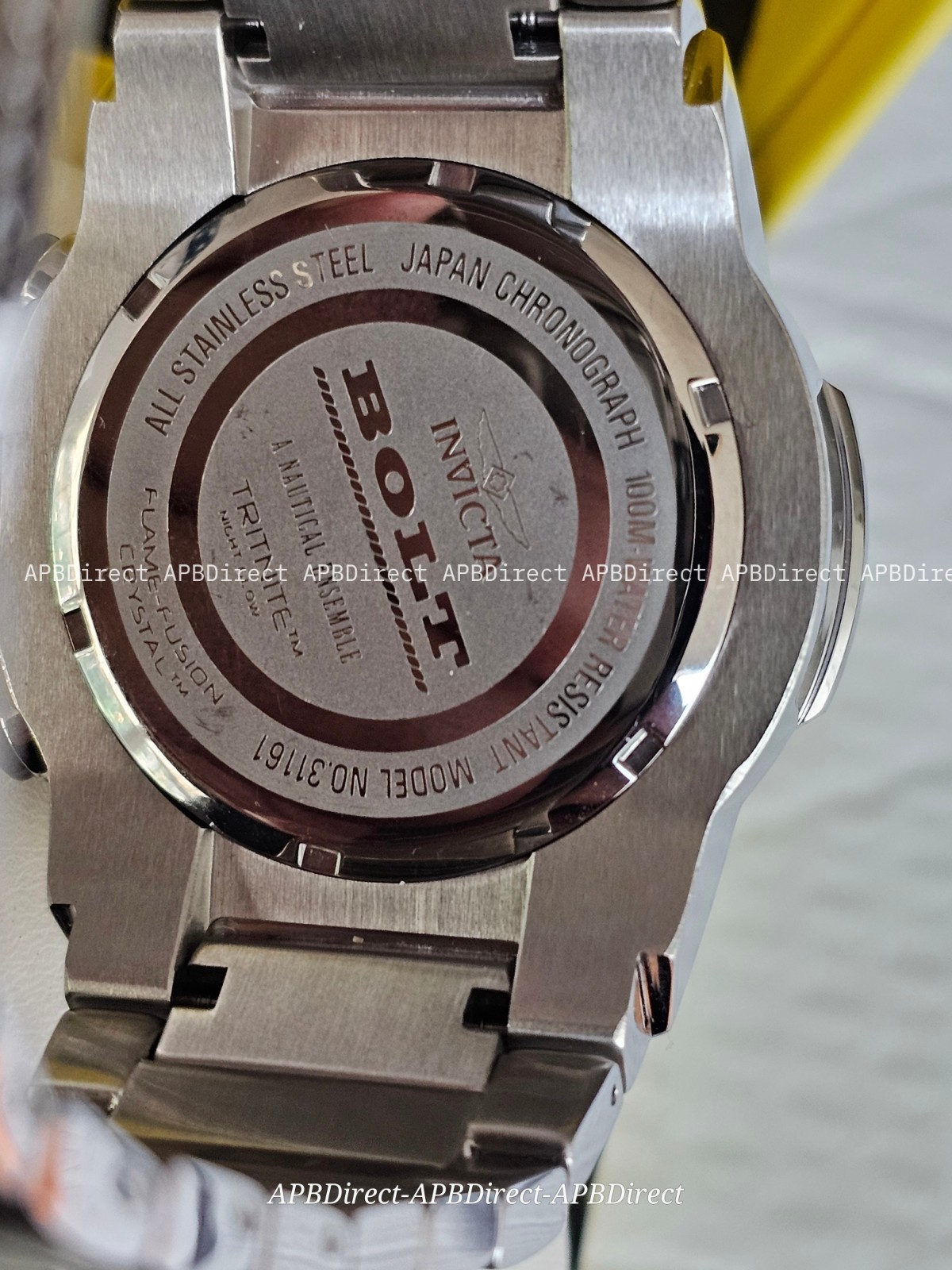 Invicta – BOLT – Chronograph – Lume Hands & Indices – Quartz – mens watch