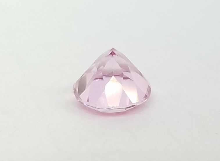 6.1 Carat oval synthetic Pink stone loose Gemstone 12.2MM X 10.1MM