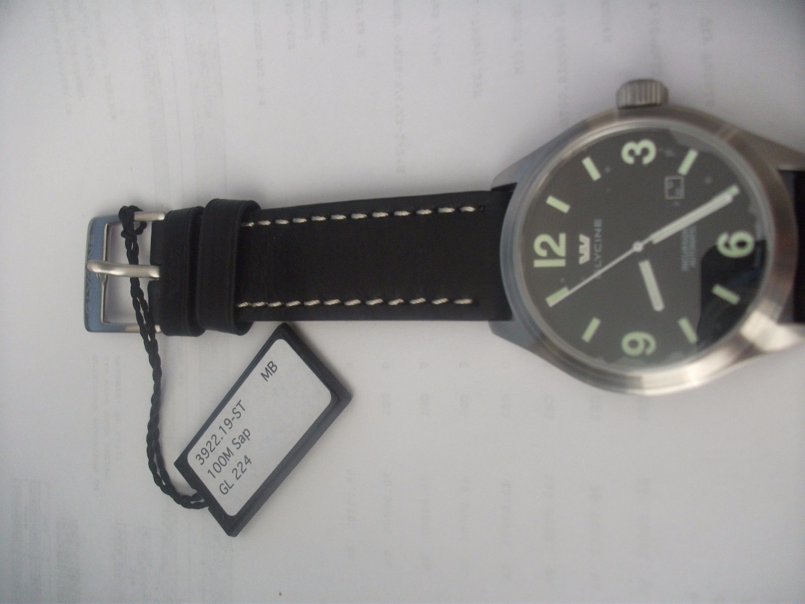 Glycine Men’s Incursore III SS Automatic Watch