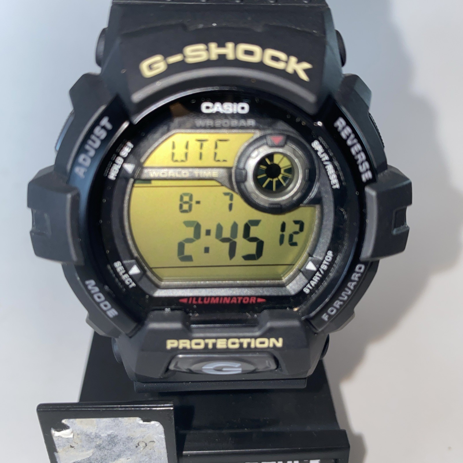 Casio Adult Men’s G8900-1 G-Shock Black Digital Sport Watch NEW 200m resistant