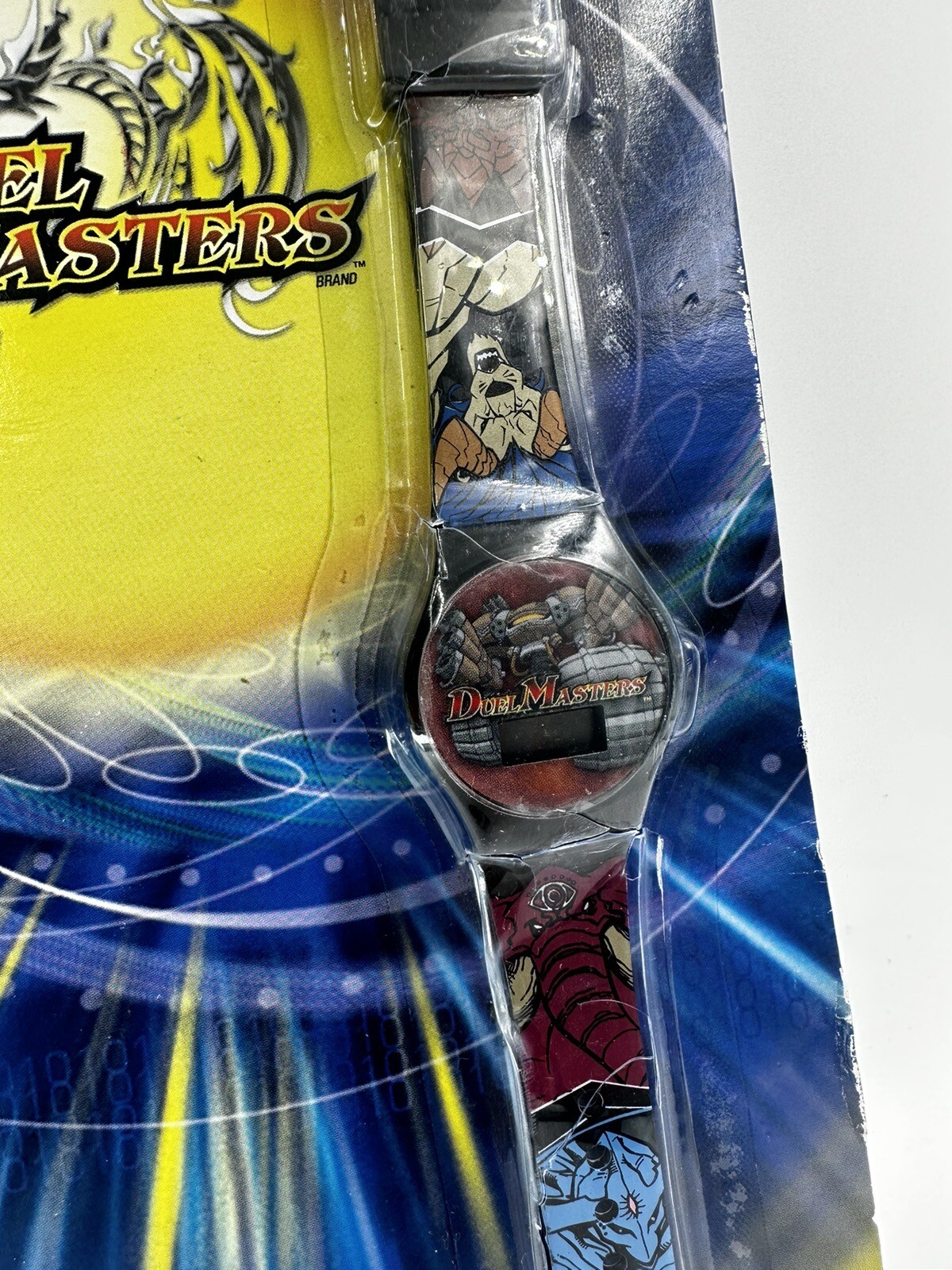 RARE 2005 DUEL MASTERS LCD watchworks by playworks Wrist Watch Anime Manga Item