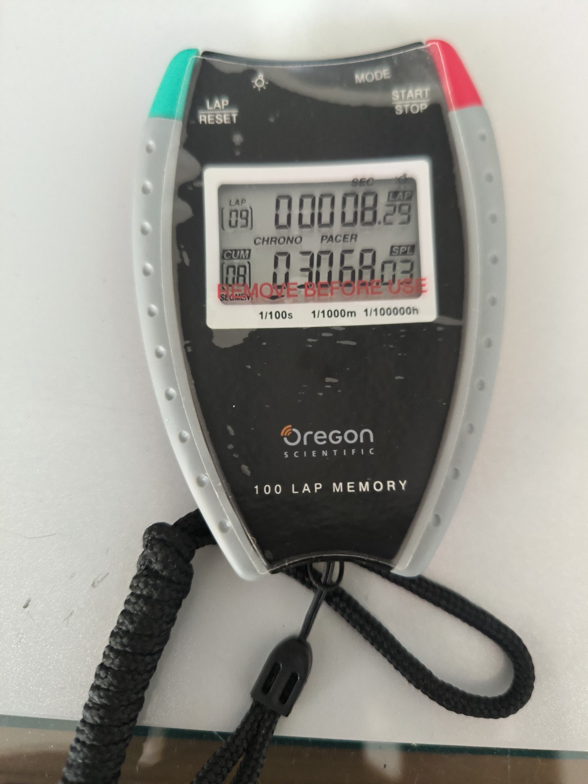 Oregon Scientific SL928D Digital All Sports Race Stopwatch