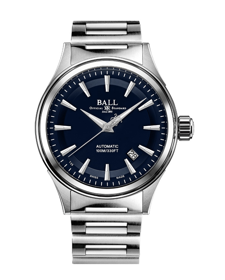 Ball Fireman Victory Engine Turned Blue Automatic Men’s Watch – NM2098C-S4J-BE