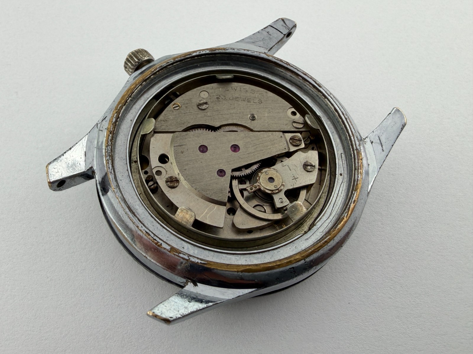 Vintage SICURA Submarine Diver 200 Super Waterproof Cal ETA 8021 Manual – 38 mm