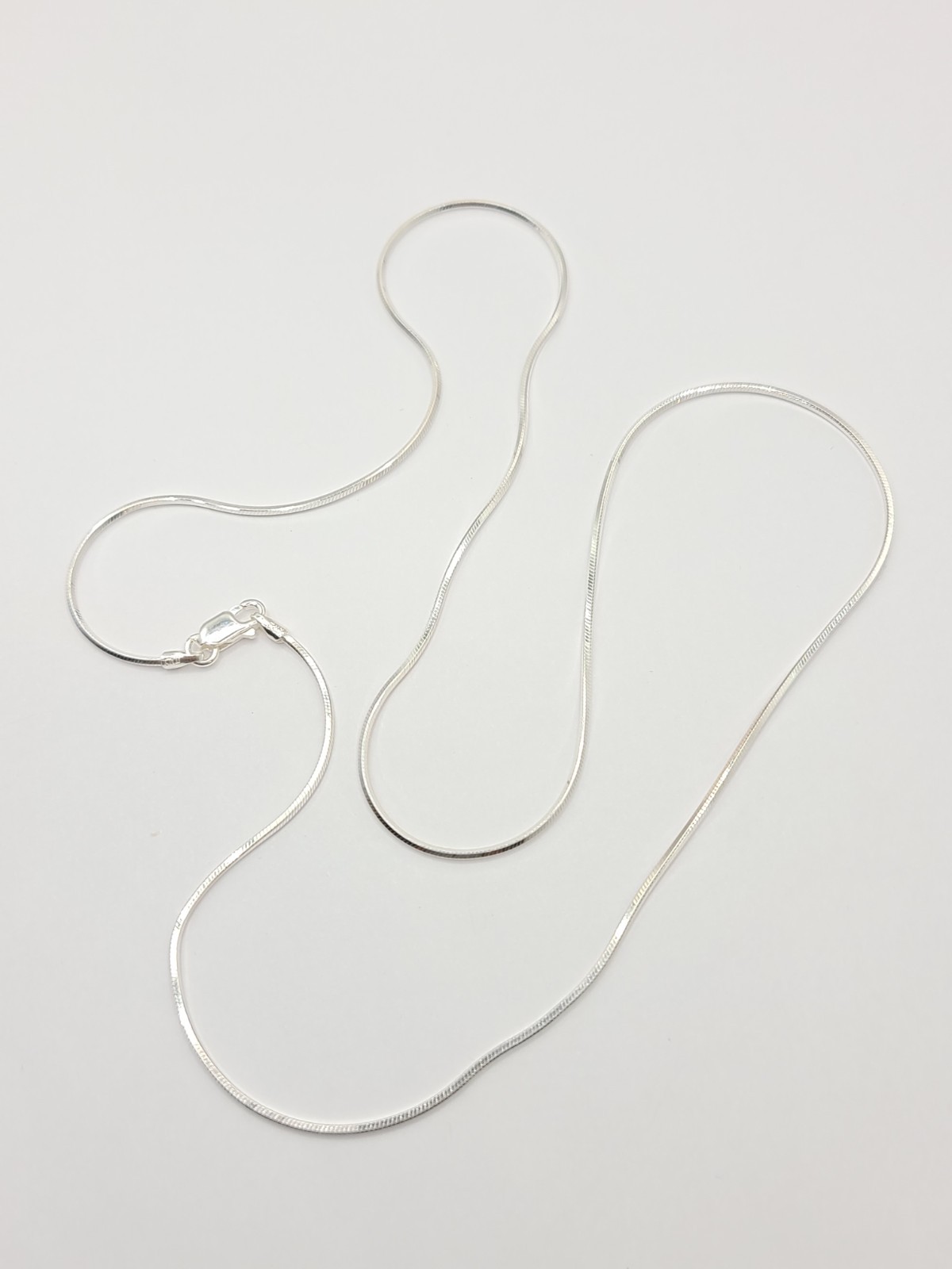 Rishi Alexander 925 Sterling Silver 1.2mm 24″ Snake Chain Necklace