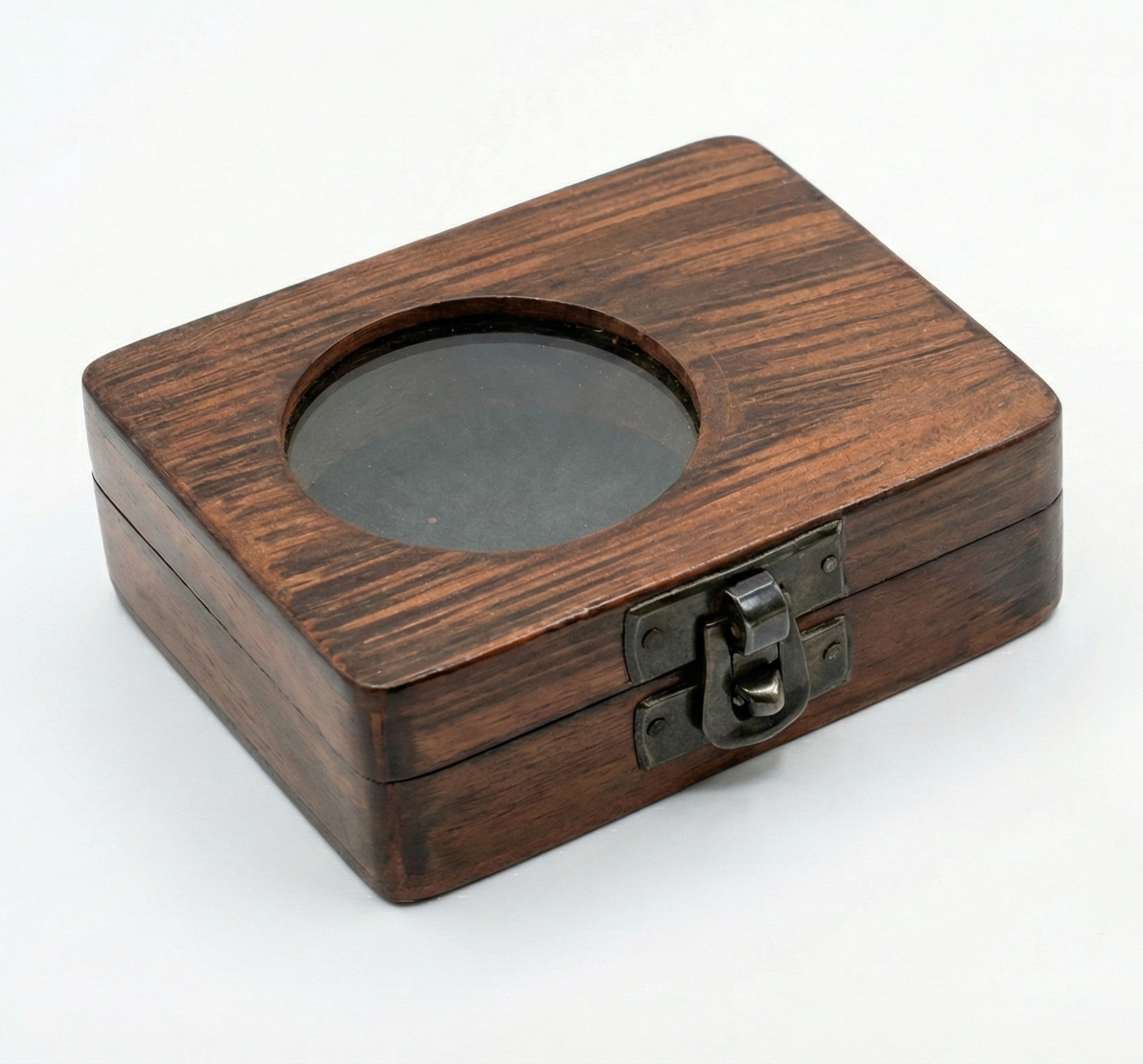Antique Vintage Maritime Solid Wooden Pocket Watch Box Without Pocket Watch-Gift