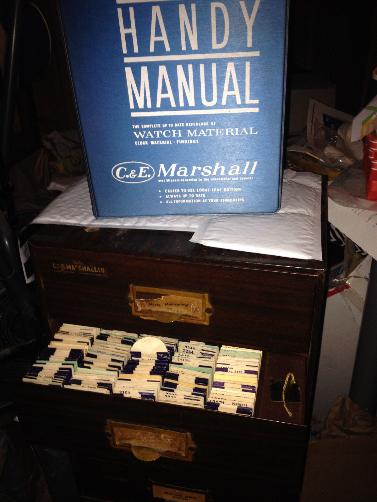 NOS Watch Mainsprings Select a Style (F) Marco-C.&E. Marshall