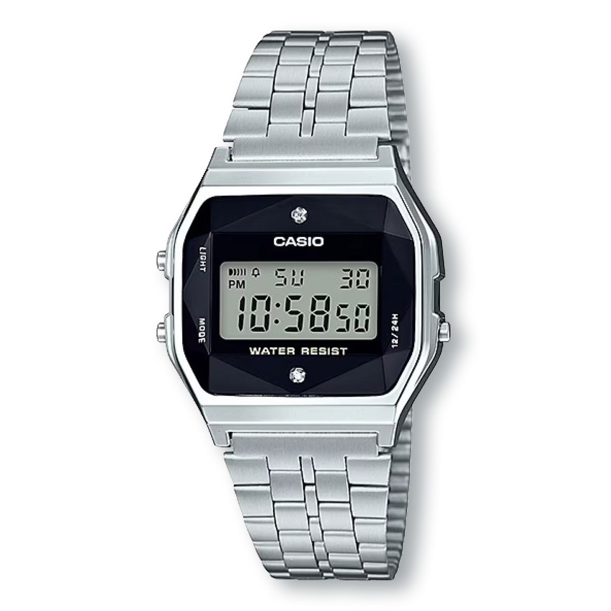 CASIO A159WAD-1D Diamond Series Digital Watch