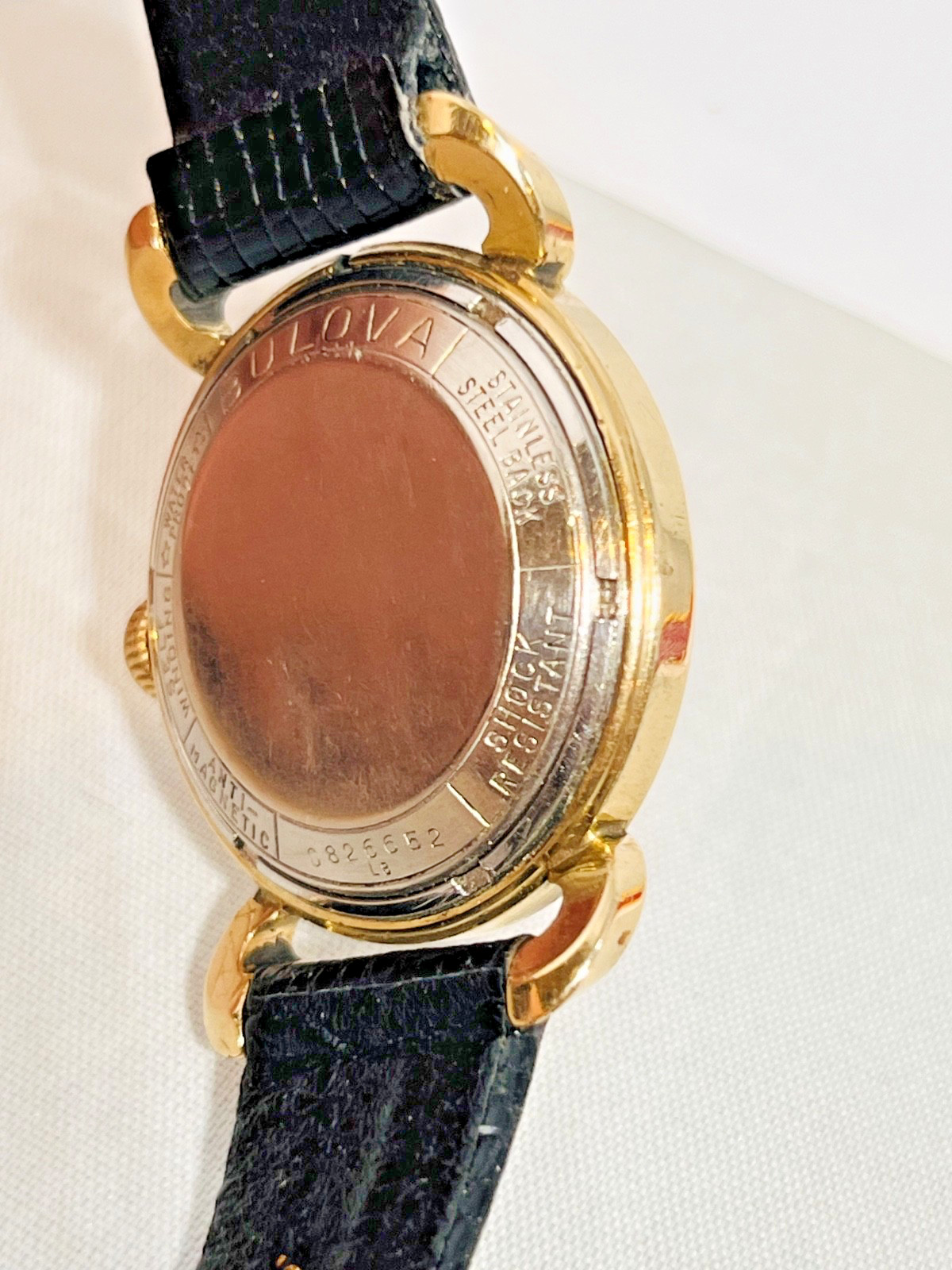 Vintage Bulova 23 Jewels Fancy Lugs Self Wind 1958 Wristwatch All Original Runs!