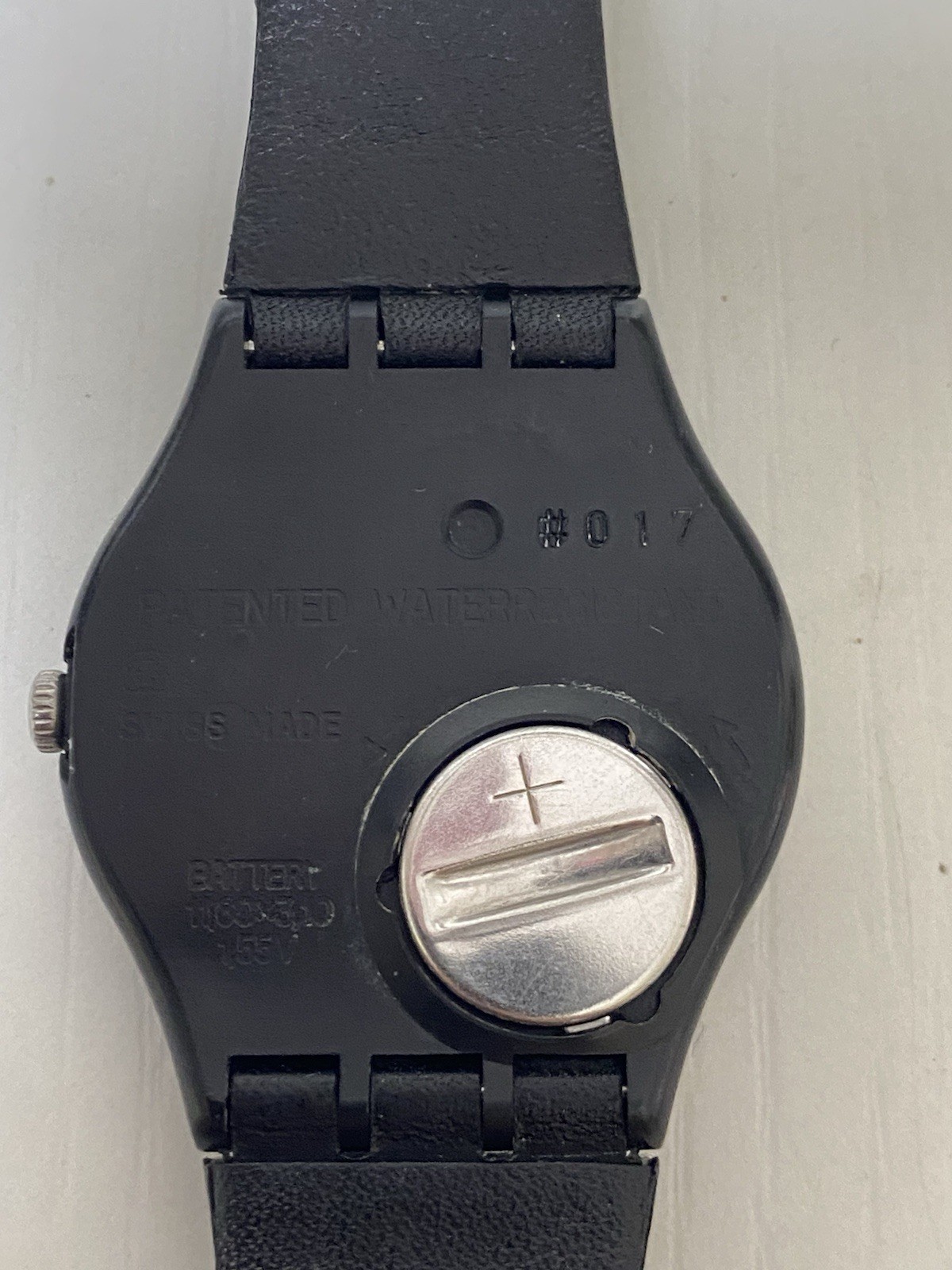 Swatch Watch “You Stop You Die” Limited Edition Number #17 Used