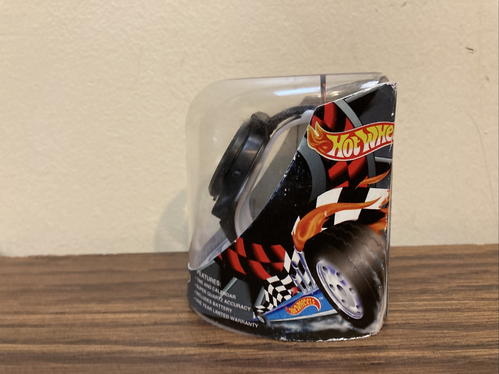 Hot Wheels Digital Watch 1994 Race Hard Finish 1st Bad To The Bone