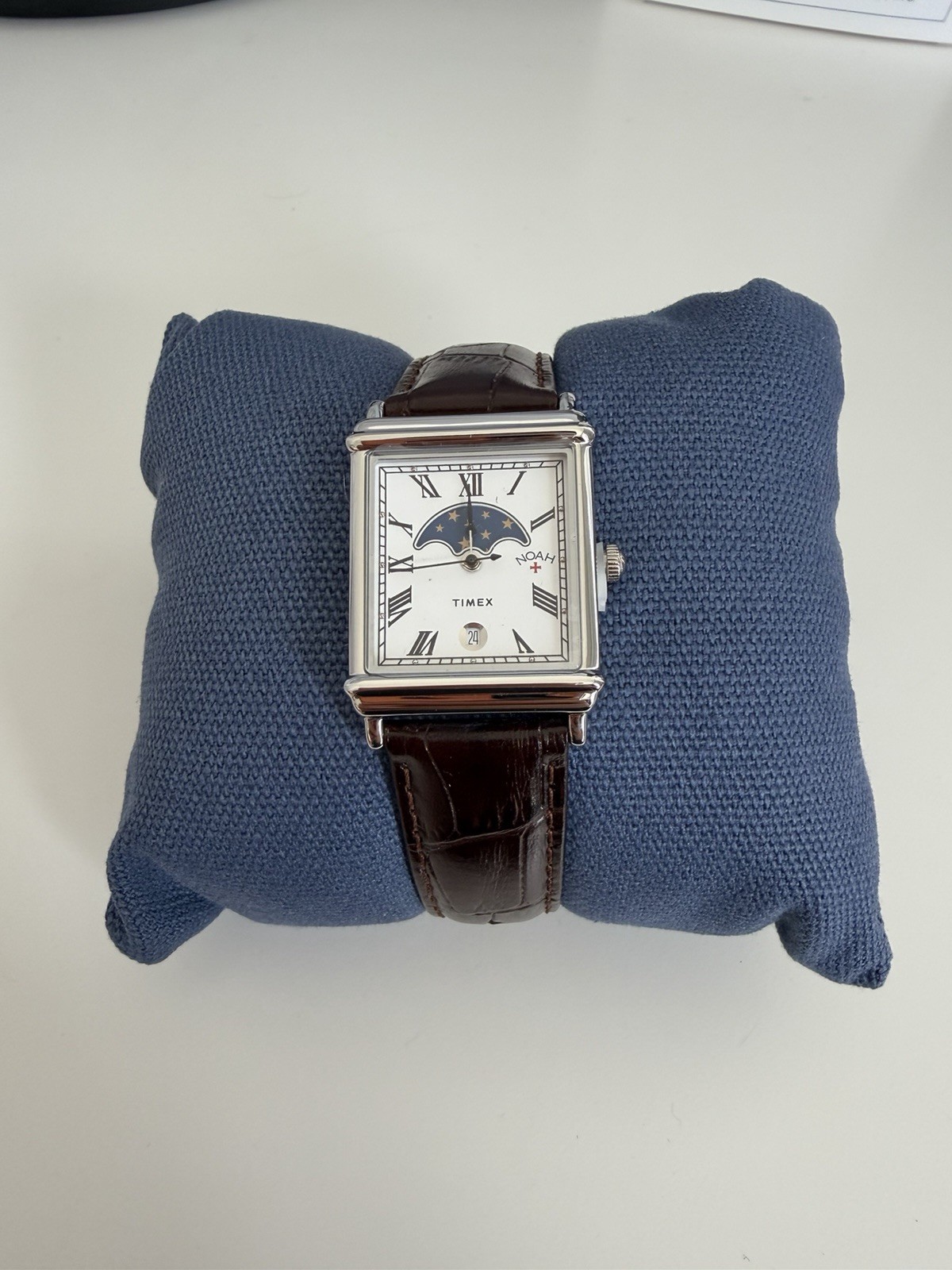 Noah x Timex Moon Phase Watch – Steel & Brown Brand New In Box