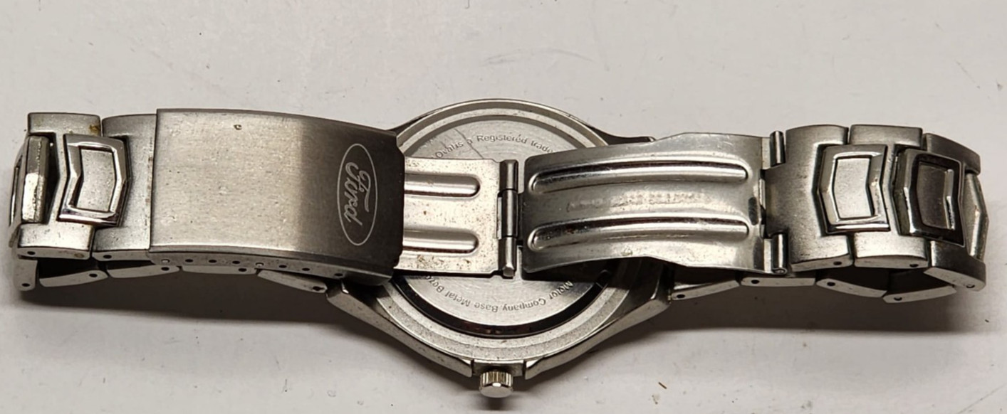 Ford Men’s Quartz Watch Stainless Steel FD204 Working