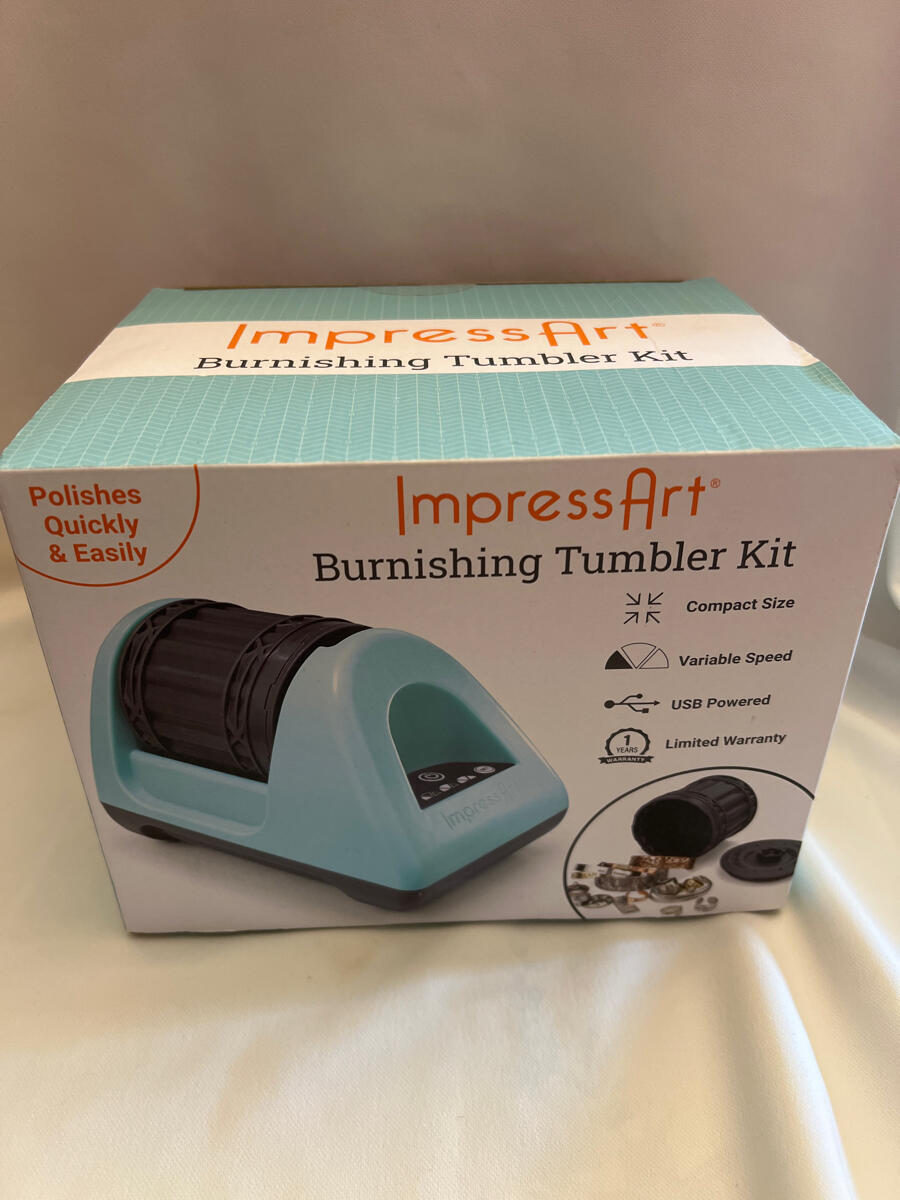 BRAND NEW! ImpressArt Burnishing Rotary Tumbler Kit For Polishing Variable Speed