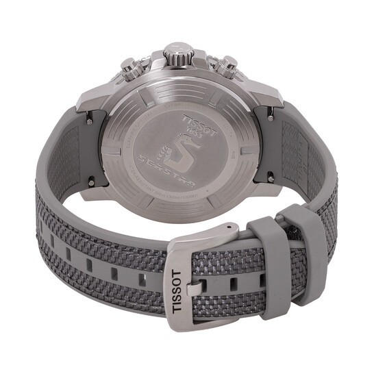 Tissot Seastar 1000 Chronograph Grey Dial Canvas Strap T120.417.17.081.01