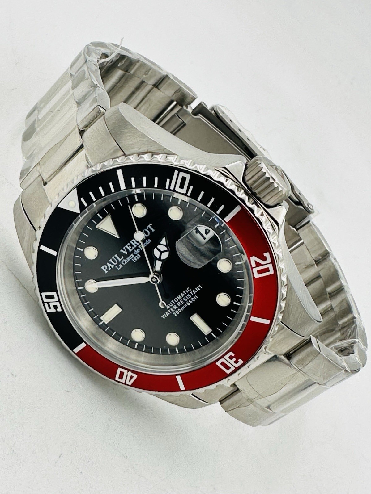 Paul Vermot SUB 200m Automatic Seiko PV6763KR/438 Watch Hot Discount New