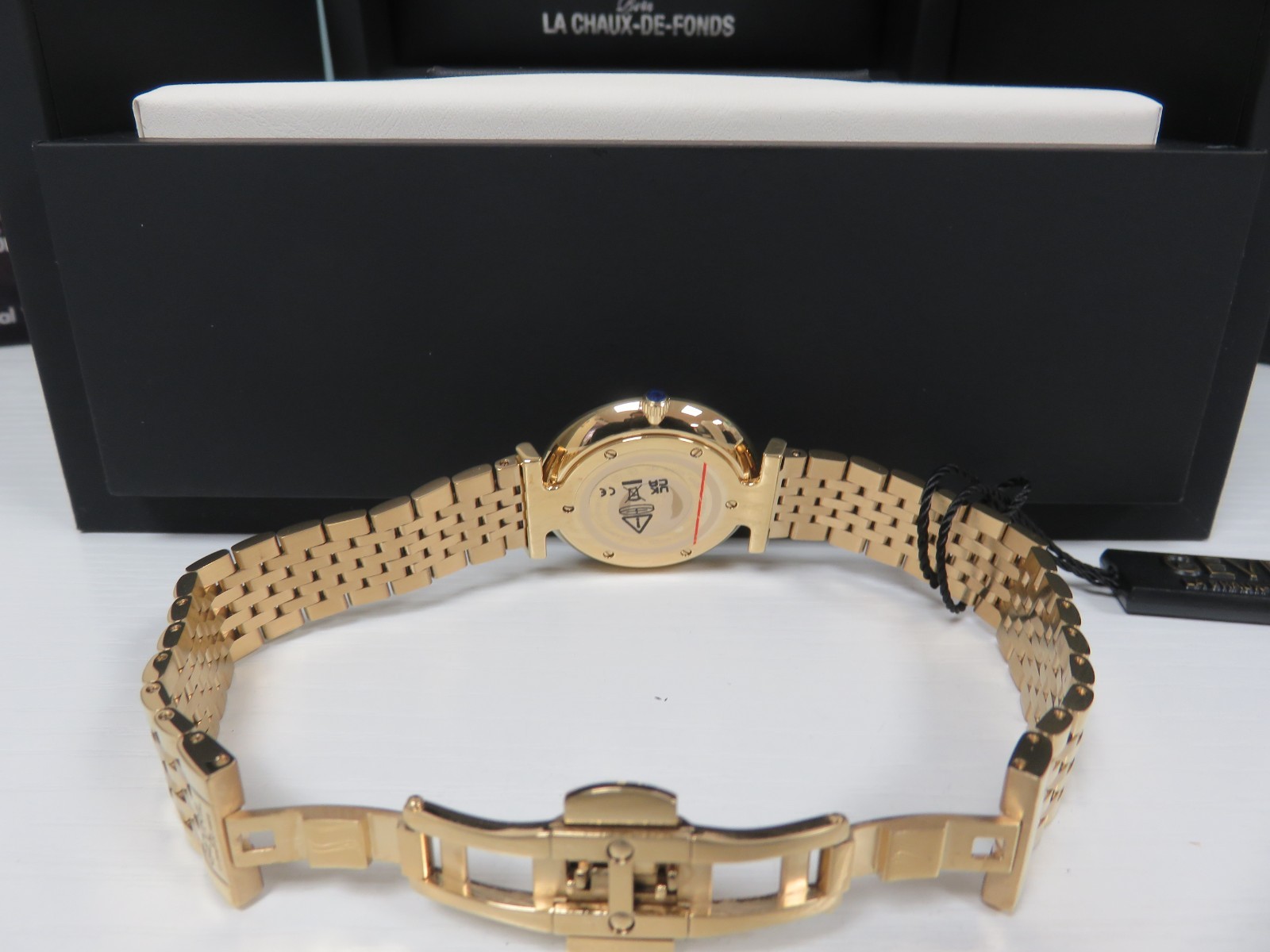 Gevril 15221BD Women’s IPYG Atelier 57 Quartz Diamond Watch