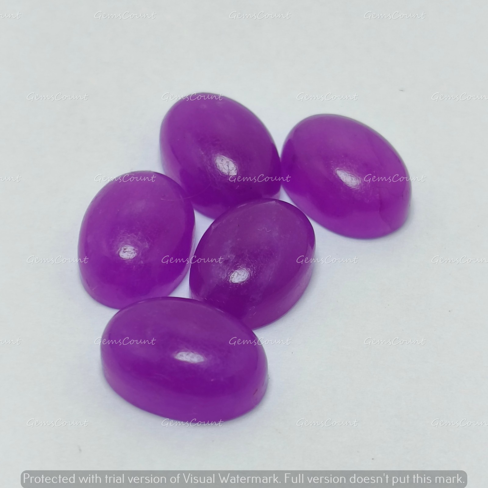 Natural Lavander Jade Oval Cabochon Handmade Gemstone 3x5mm-18x25mm