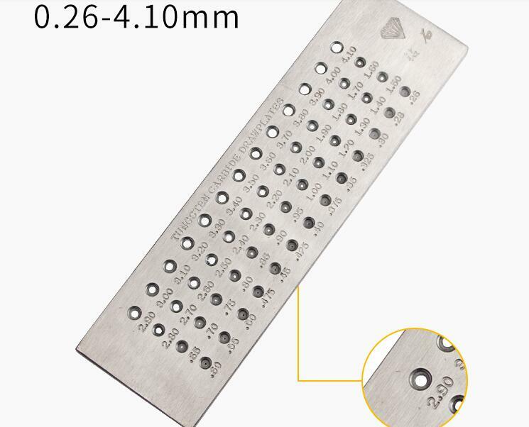 for Making Round Shape Drawplate Jewelry ToolTungsten Carbide Wire Drawplate