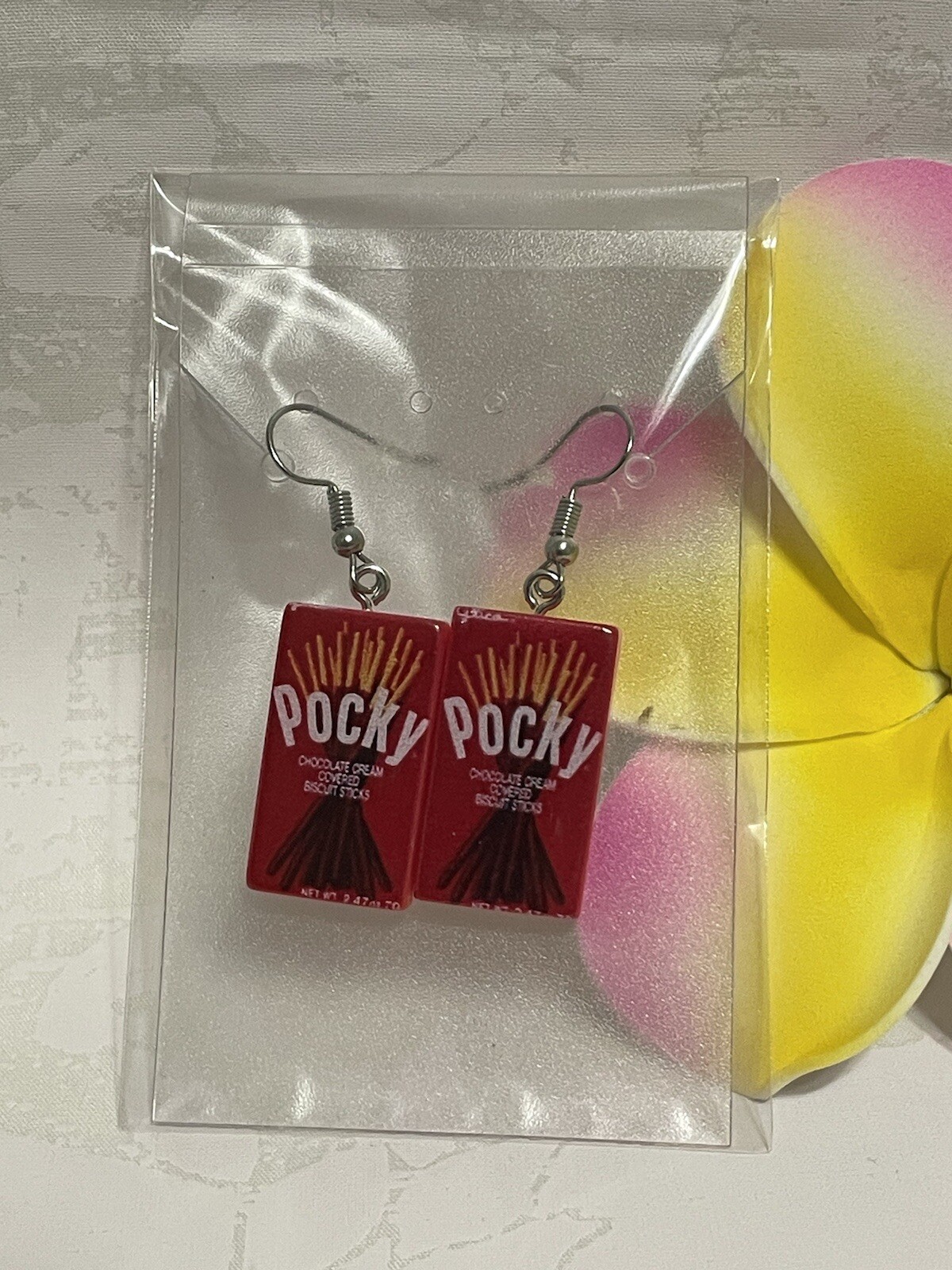 Miniature Picky Snacks Earrings, Kawaii, Lead And Nickel Free, Handmade