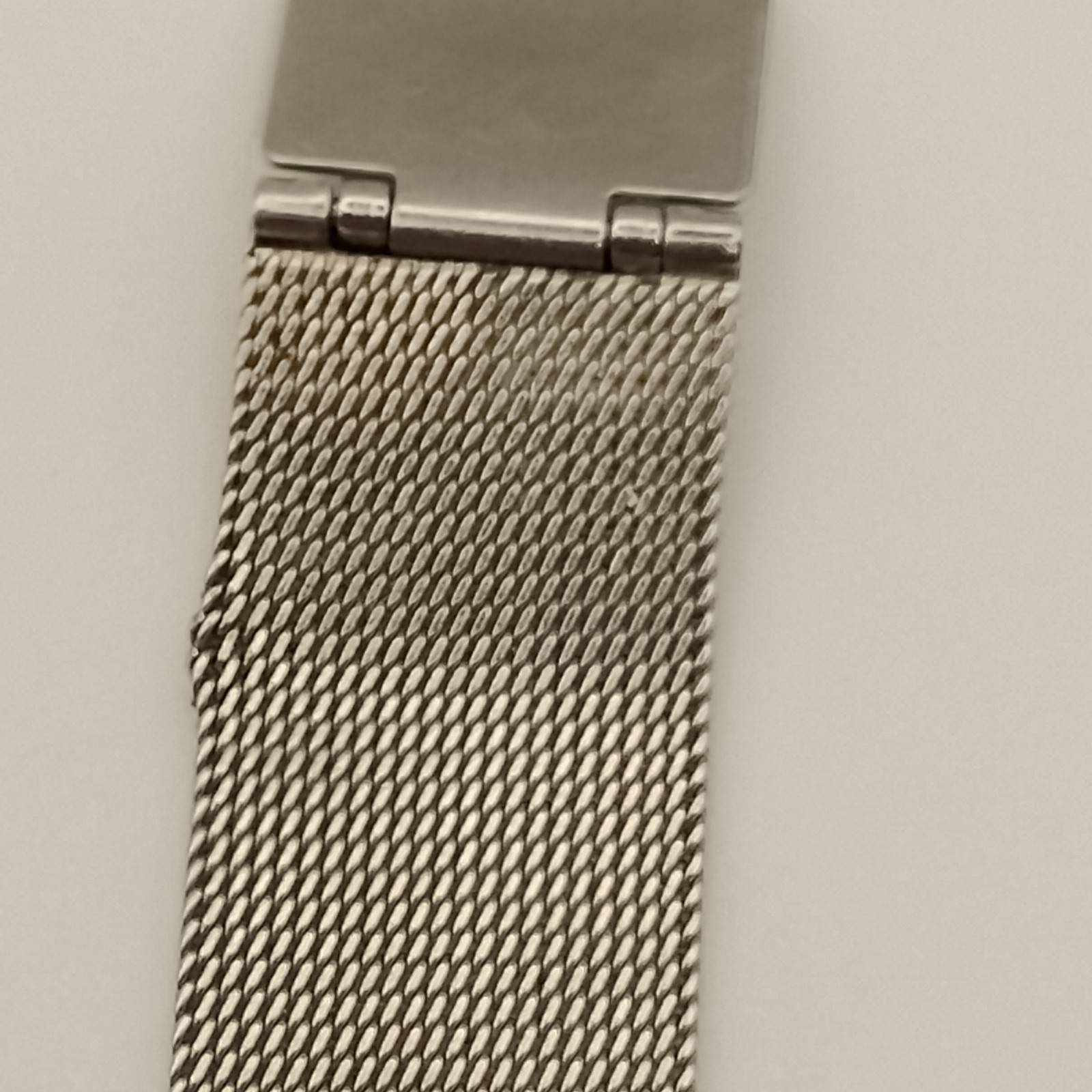 Lot Of 3 Vintage Ladies Stainless Steel Mesh Watches Needs Batteries