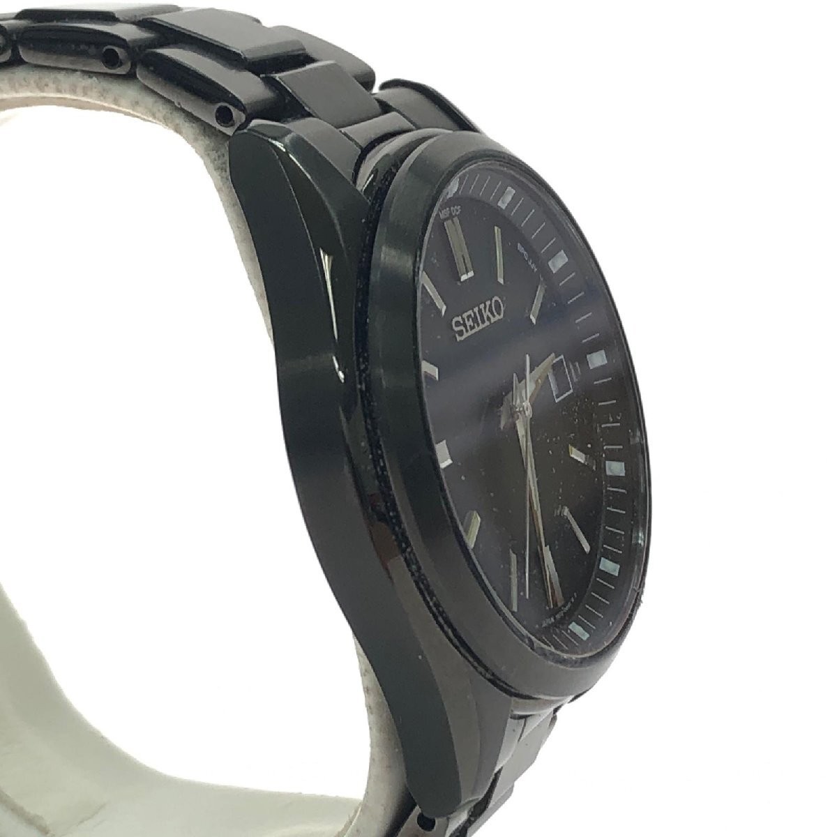 SEIKO Men’s Watch Radio Solar Seiko Collection 7B72 0AC0 Black