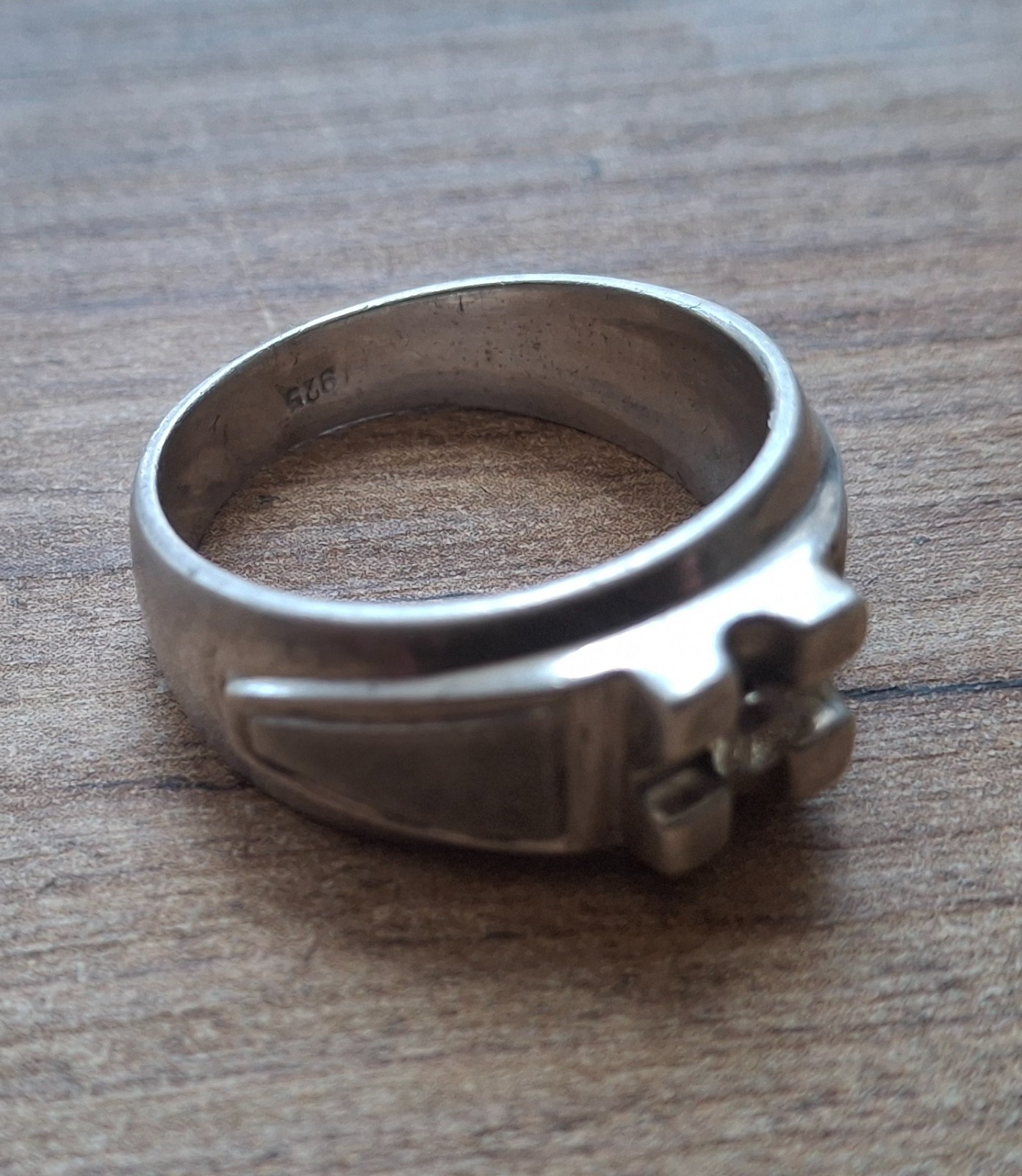 Vintage USSR RING IN STERLING SILVER 925 size 9(19)