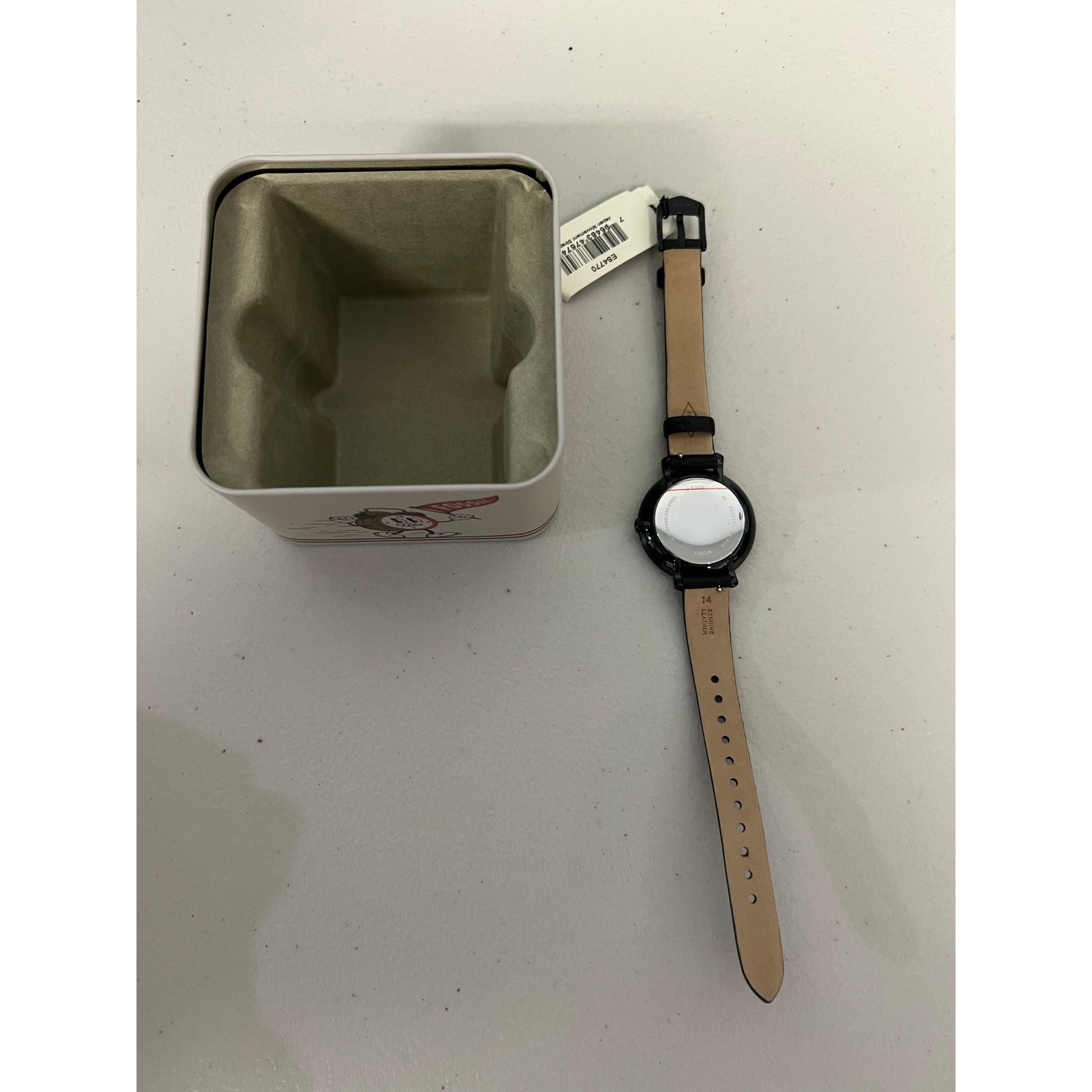 Fossil ES4770 Jacqueline Three-Hand Black-Tone Stainless Steel Watch