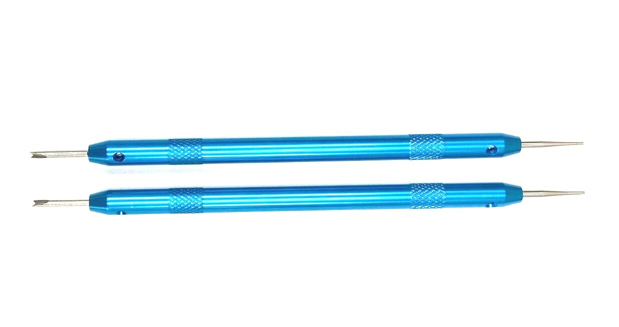 High Quality Watch Band Spring Bar Removers BLUE Handle Watchmaker Repair Tool
