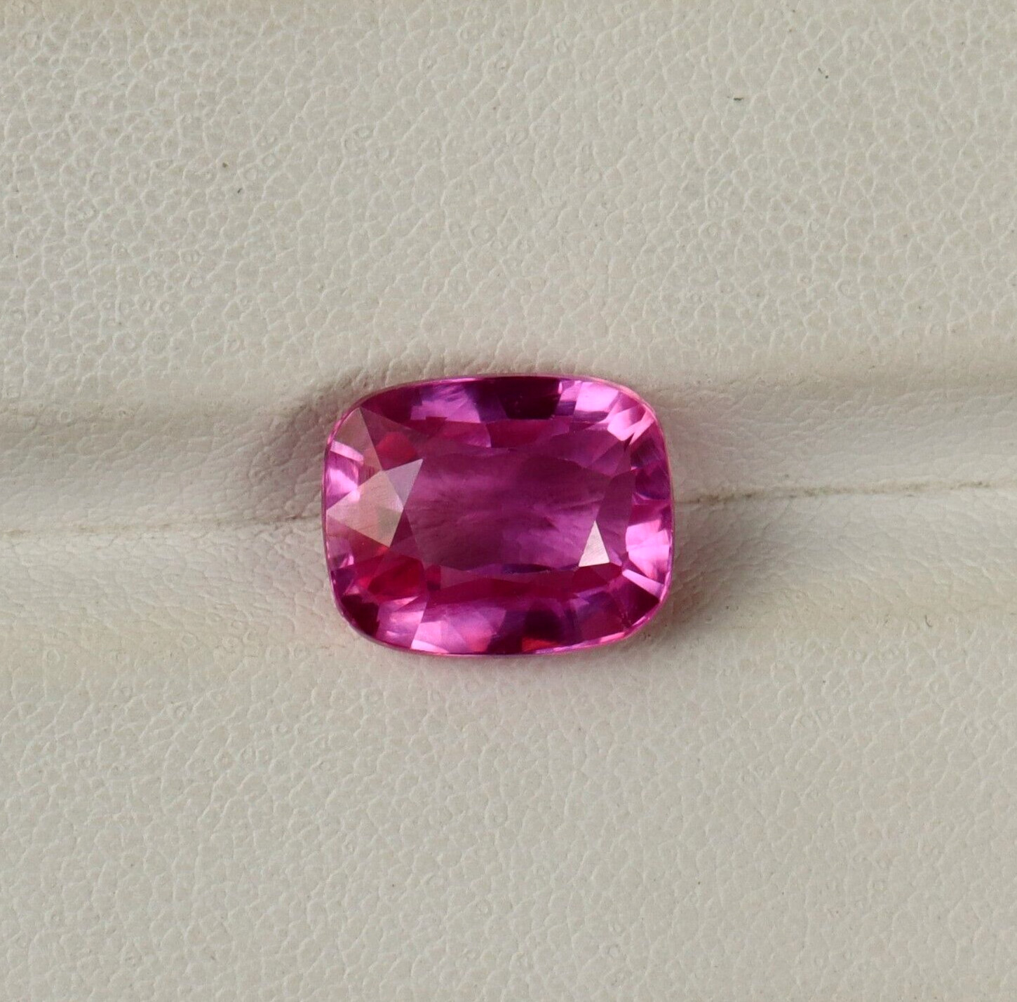 Pink Spinel 7.55 Ct Certified Loose Gemstone Best Offer Gift Cushion Cut Natural