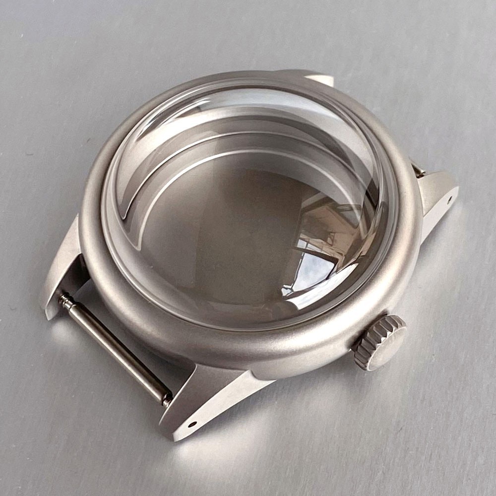 Steel Brushed 200M Dive Watch Case 36mm Sandblast Fit NH35 ETA2824 PT Sapphire