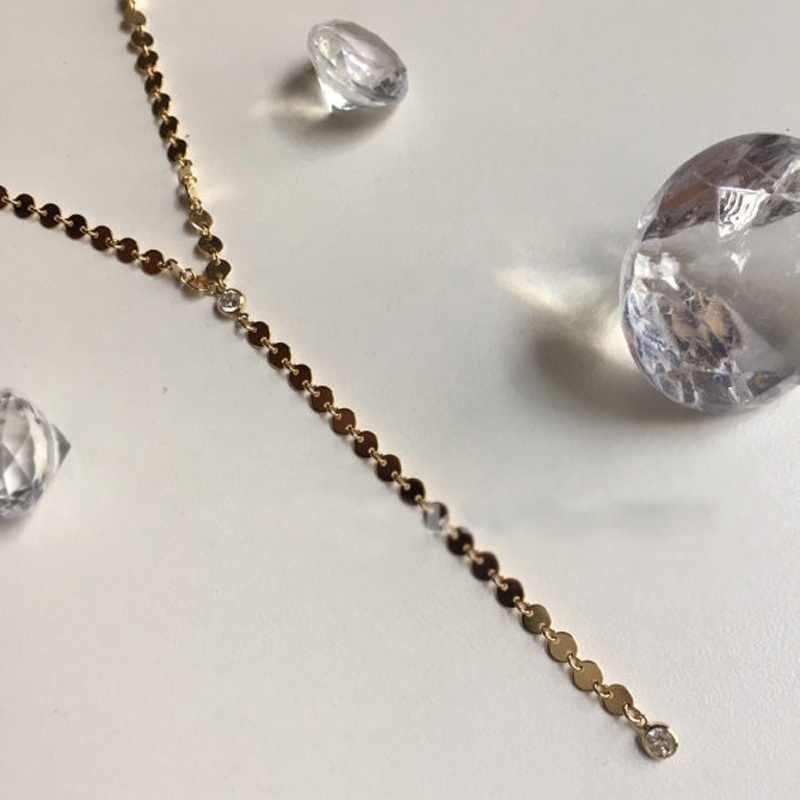 Multi-layer Goldplated Silver Sequins Choker Pendant Chain Necklace Accessories