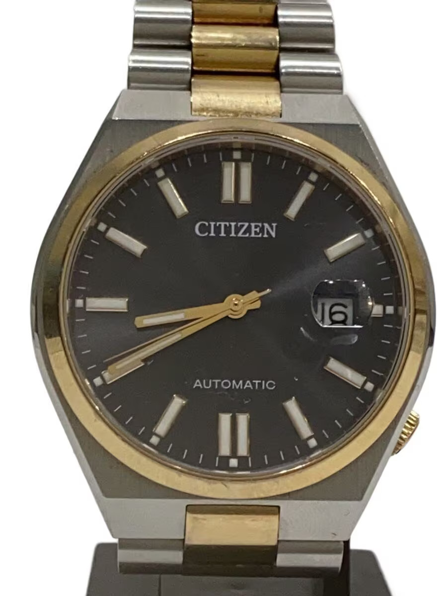 CITIZEN TSUYOSA COLLECTION Analog Stainless BLK GLD SS 8210 s126975