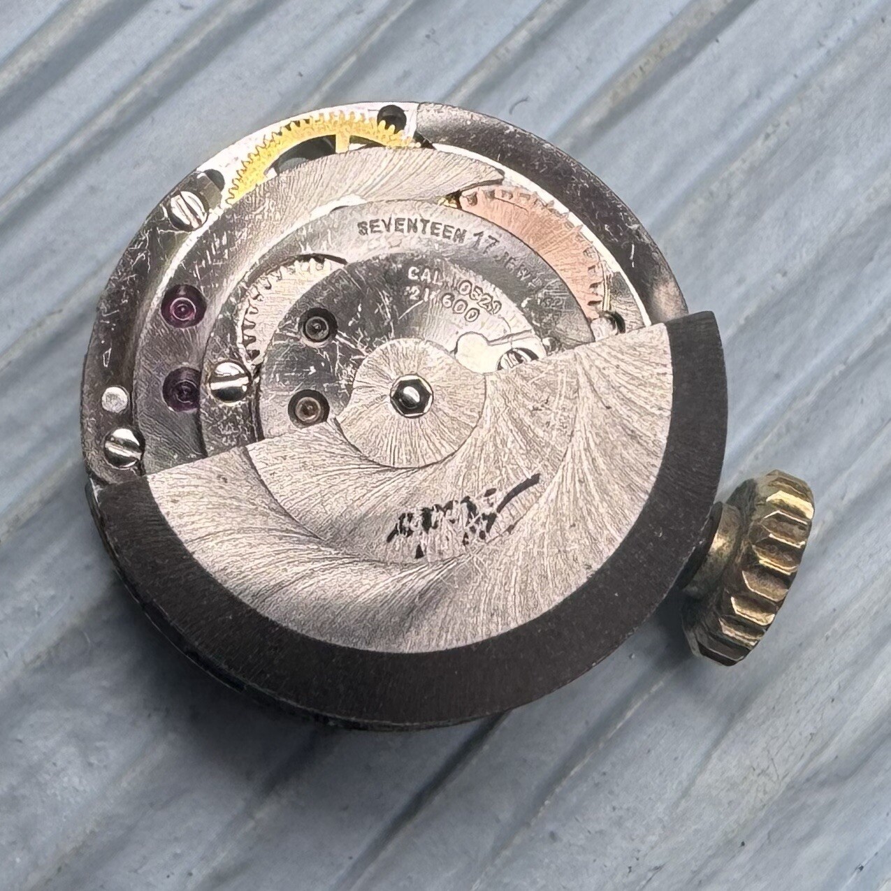 Mido Watch Automatic Movement 13.7 mm Good Balance 17J Ladies Repair Parts (372)