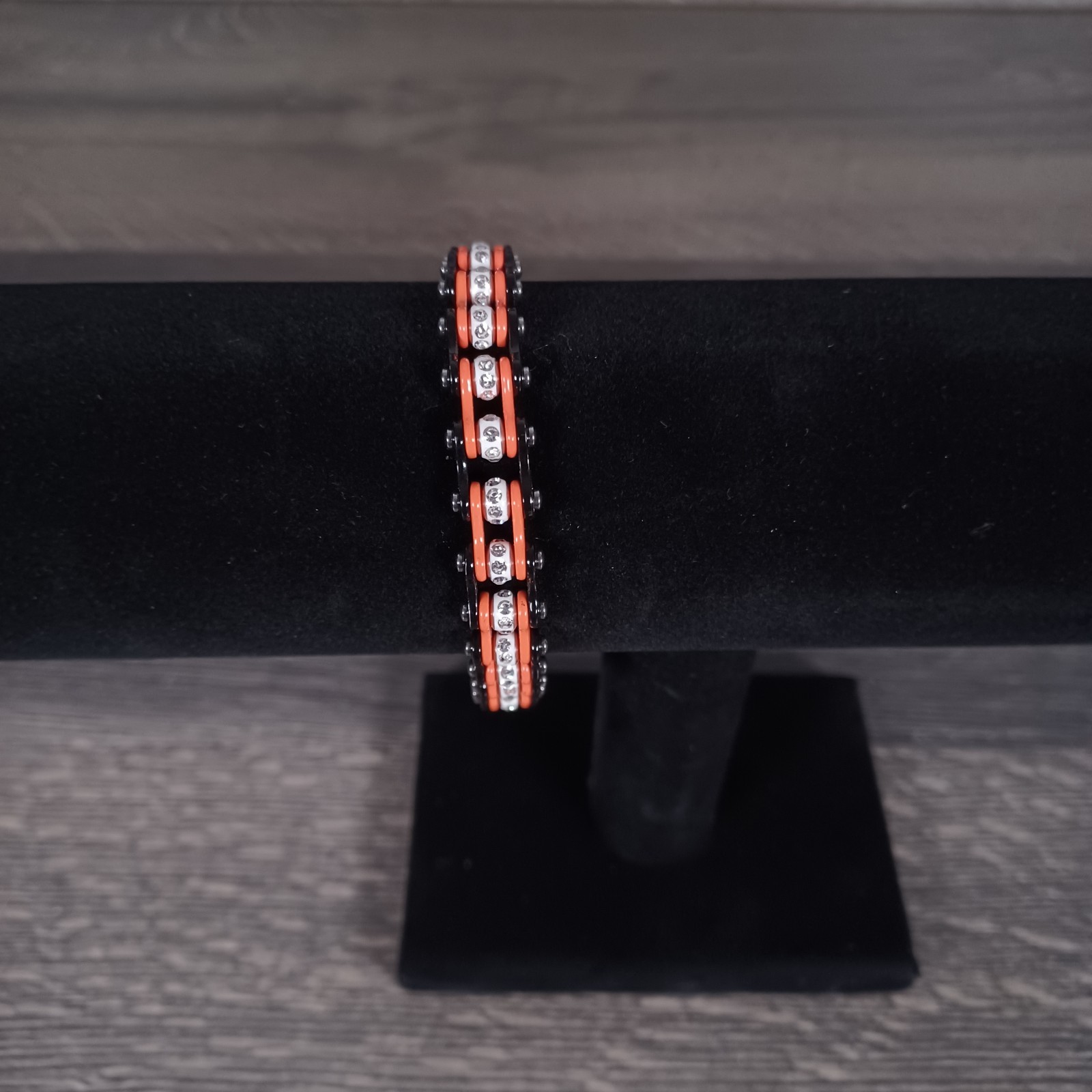 Dream Apparel Stainless Steel Bike Chain Motorcycle Chain Bracelet for Women Men