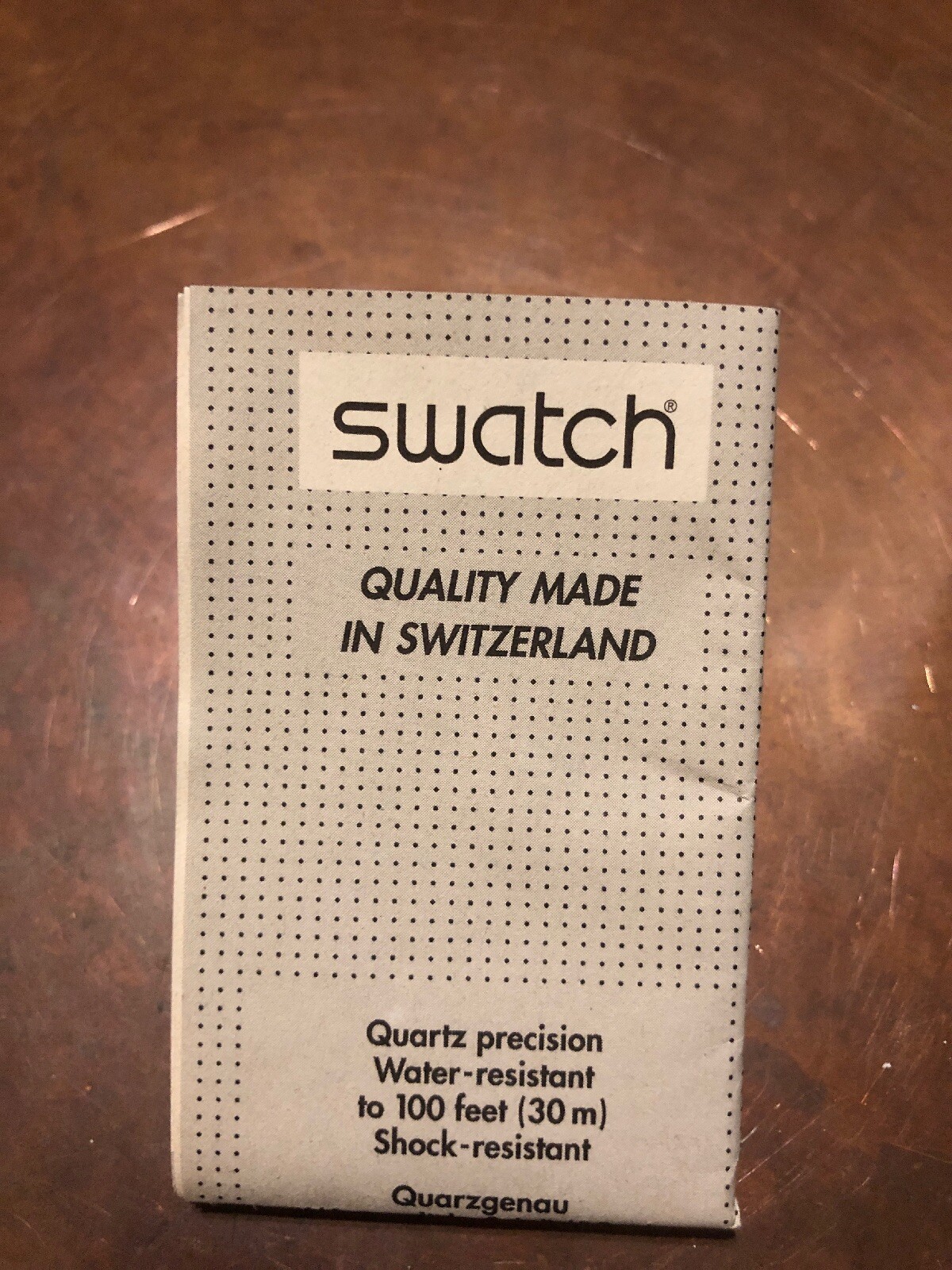 Swatch Watch Skin Originals New GV115B Purple Sunset 2001 Fall Winter Never Worn
