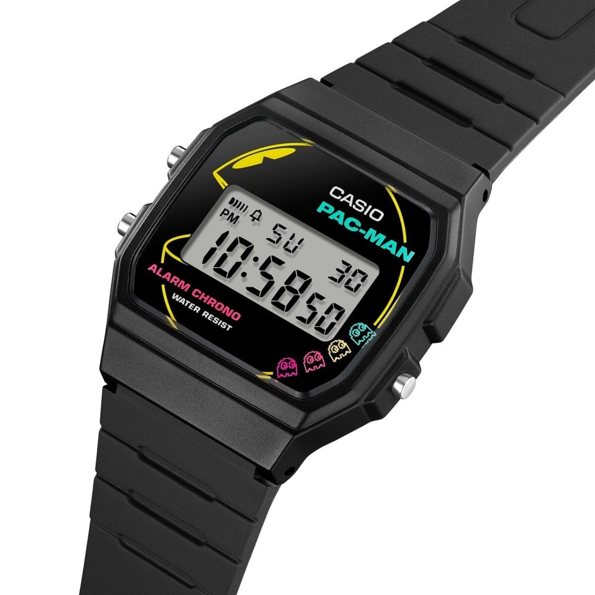 CASIO CLASSIC Men’s Watch F-91WPC-1AJR Black Pac-Man collaboration LIMITED