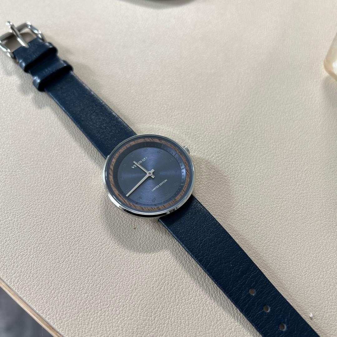 Veerhoy Petite Oasis Blue 100 Limited Watch 34mm Japan