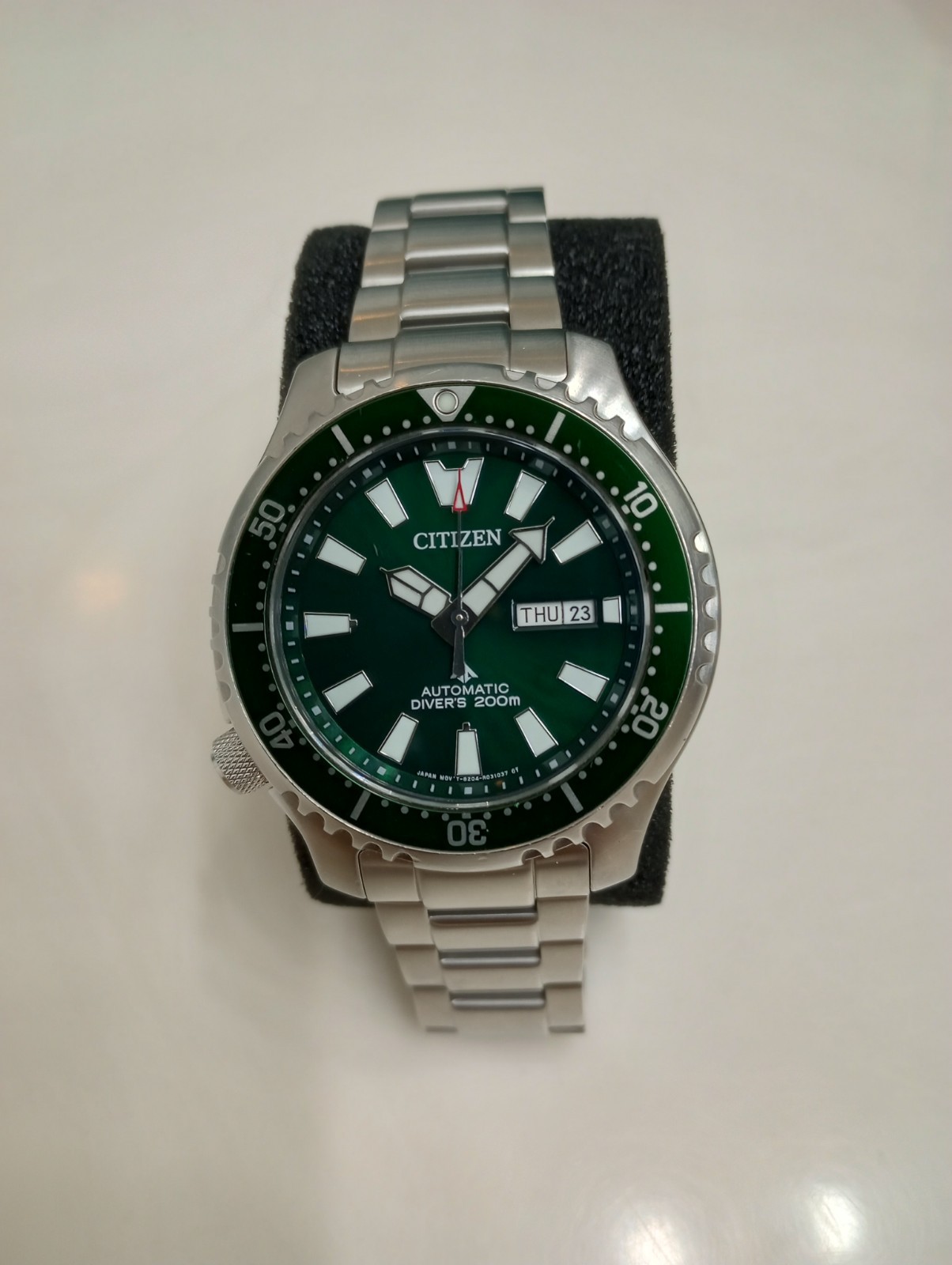 Citizen 0151-59x Professional 200m Dive Watch Automatic Green Dial